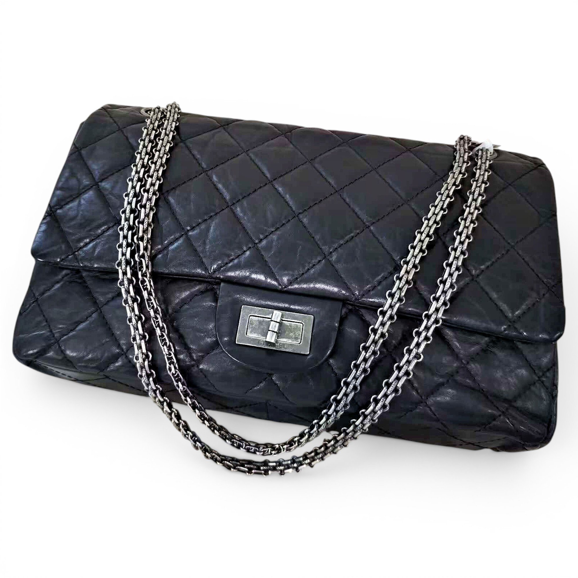 2.55 leather handbag