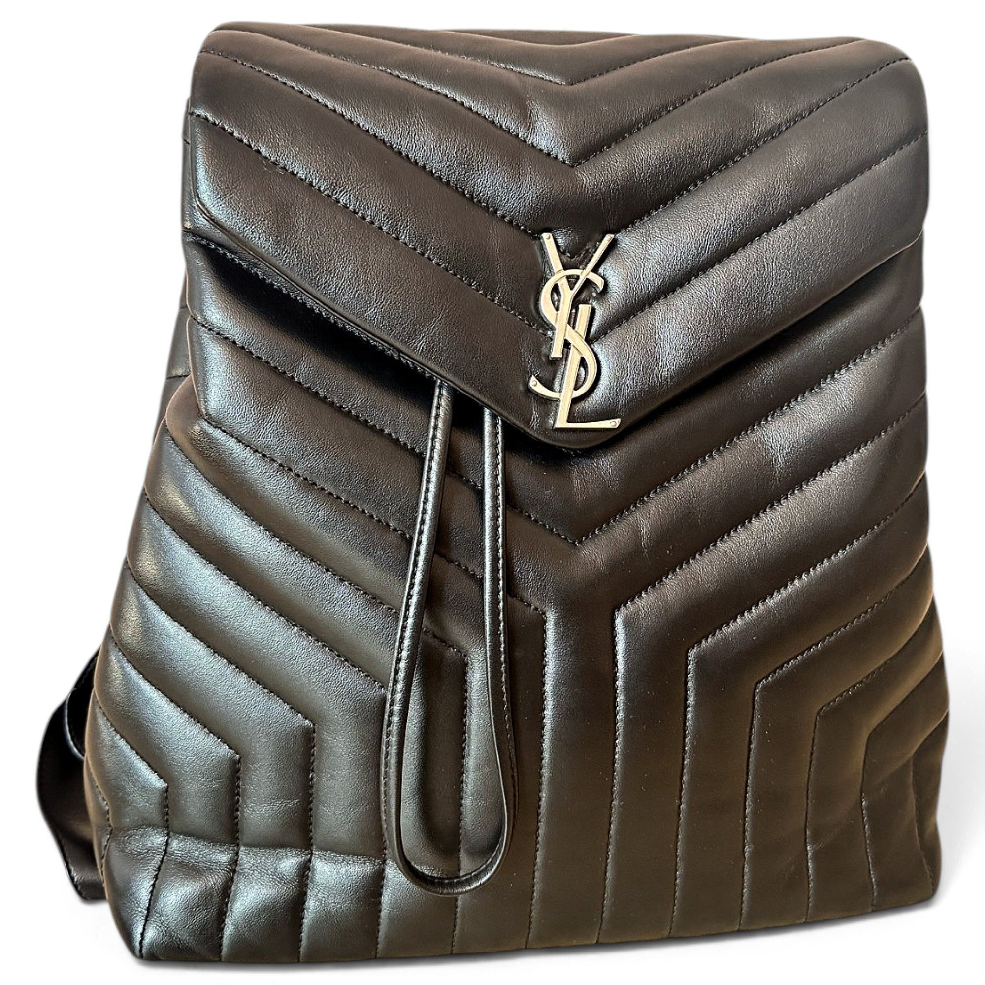 Loulou leather backpack