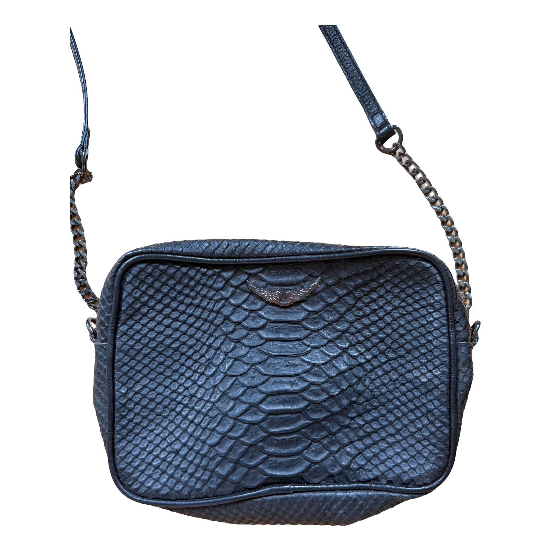 Leather crossbody bag