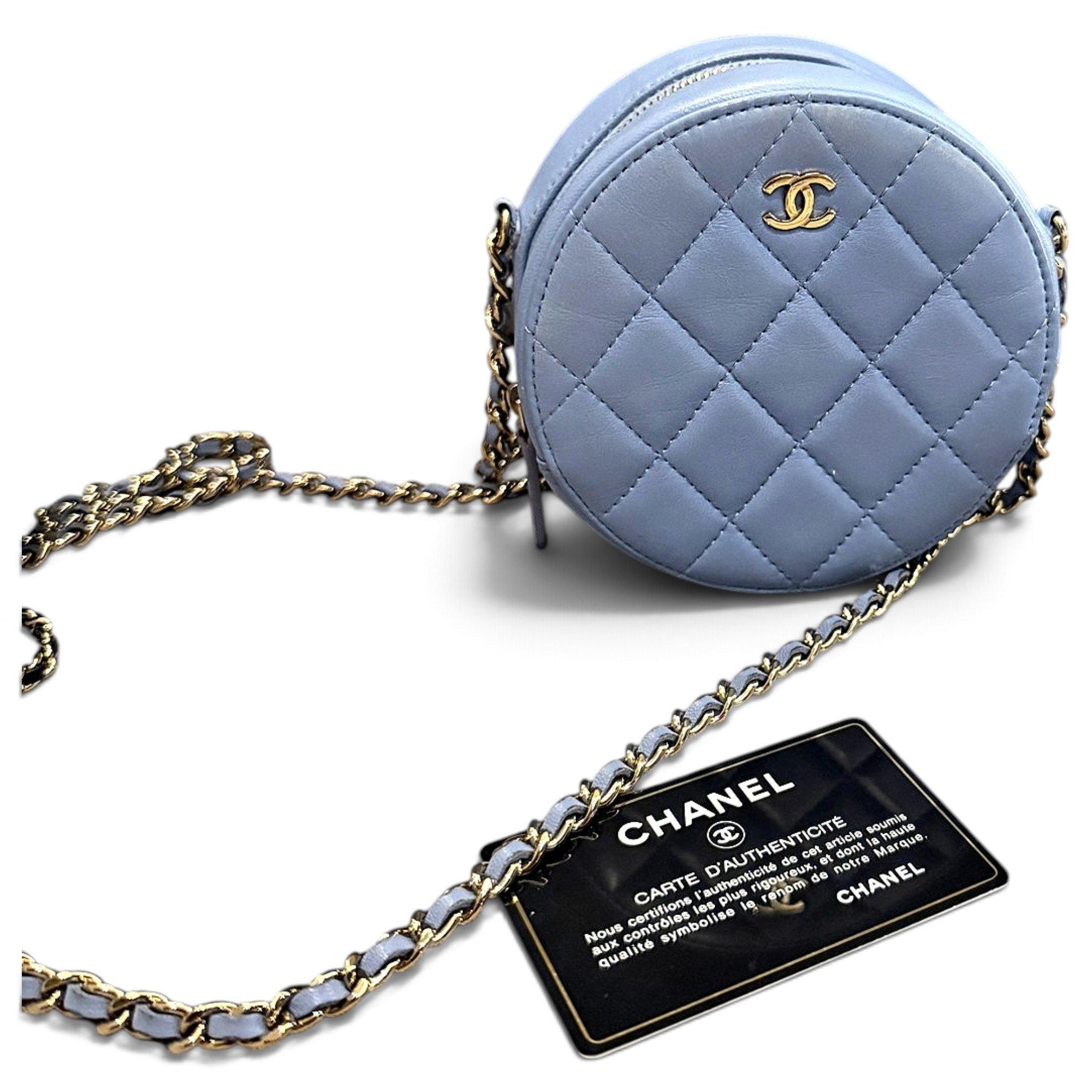 Trendy CC Vanity patent leather handbag