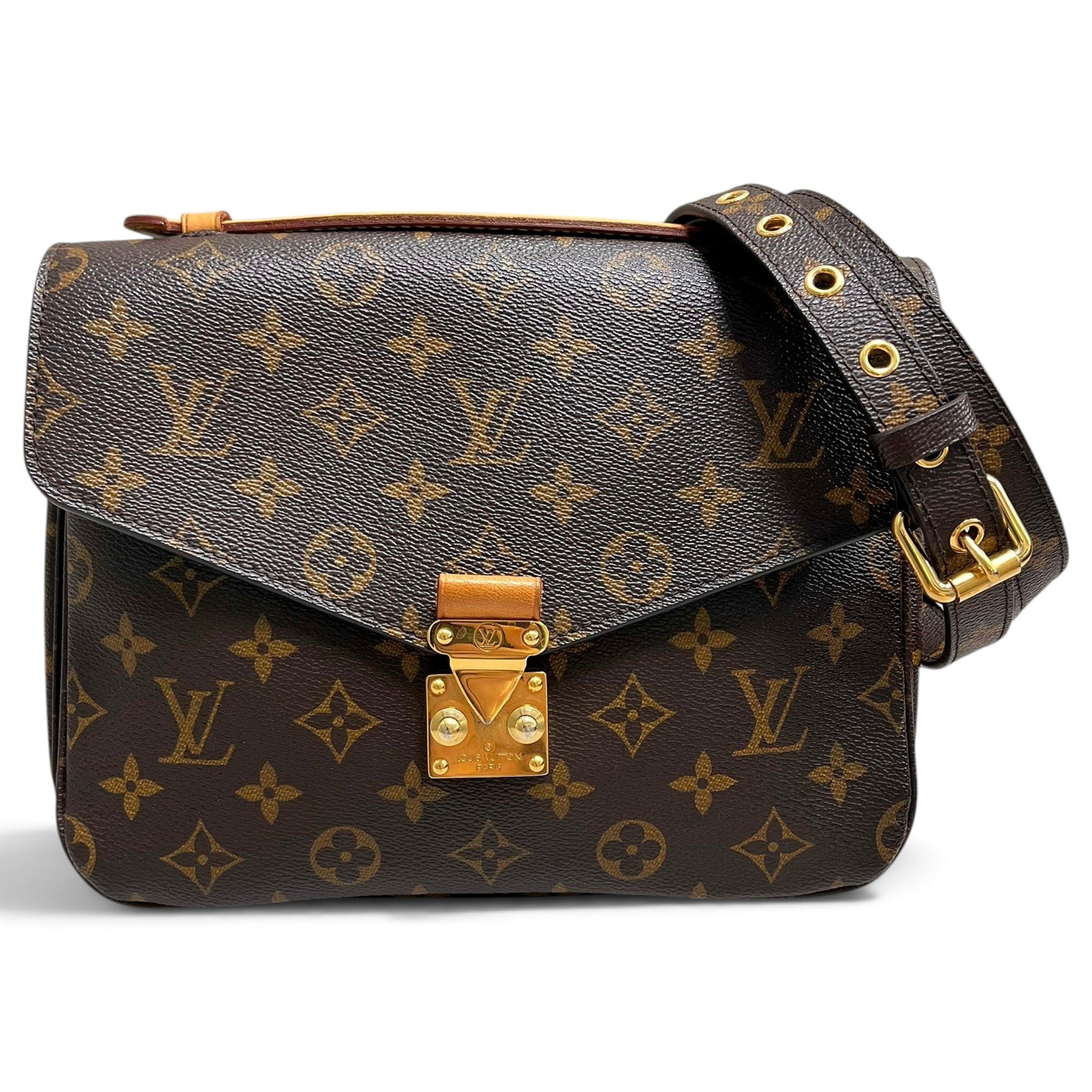 Metis leather handbag