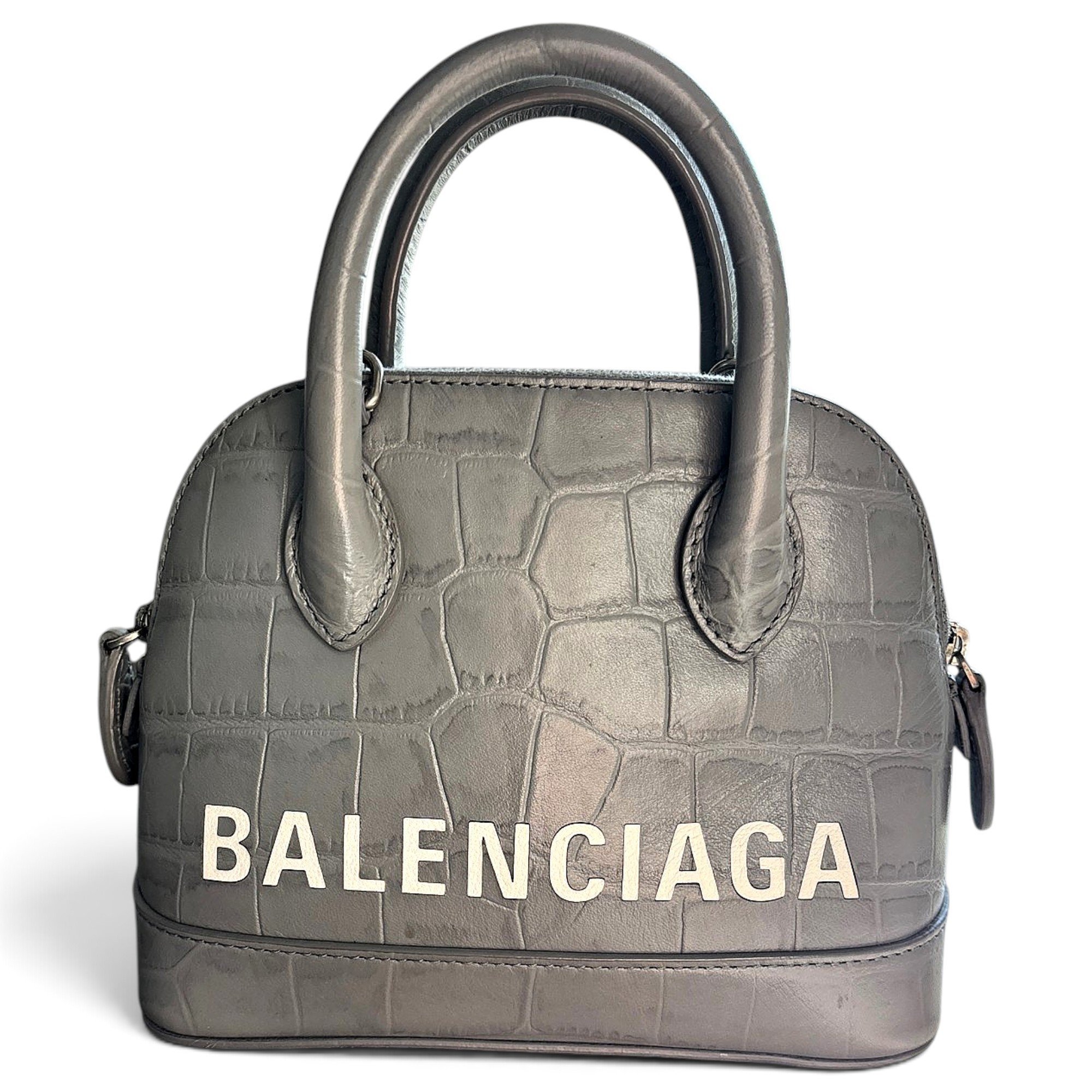 Ville Top Handle leather handbag