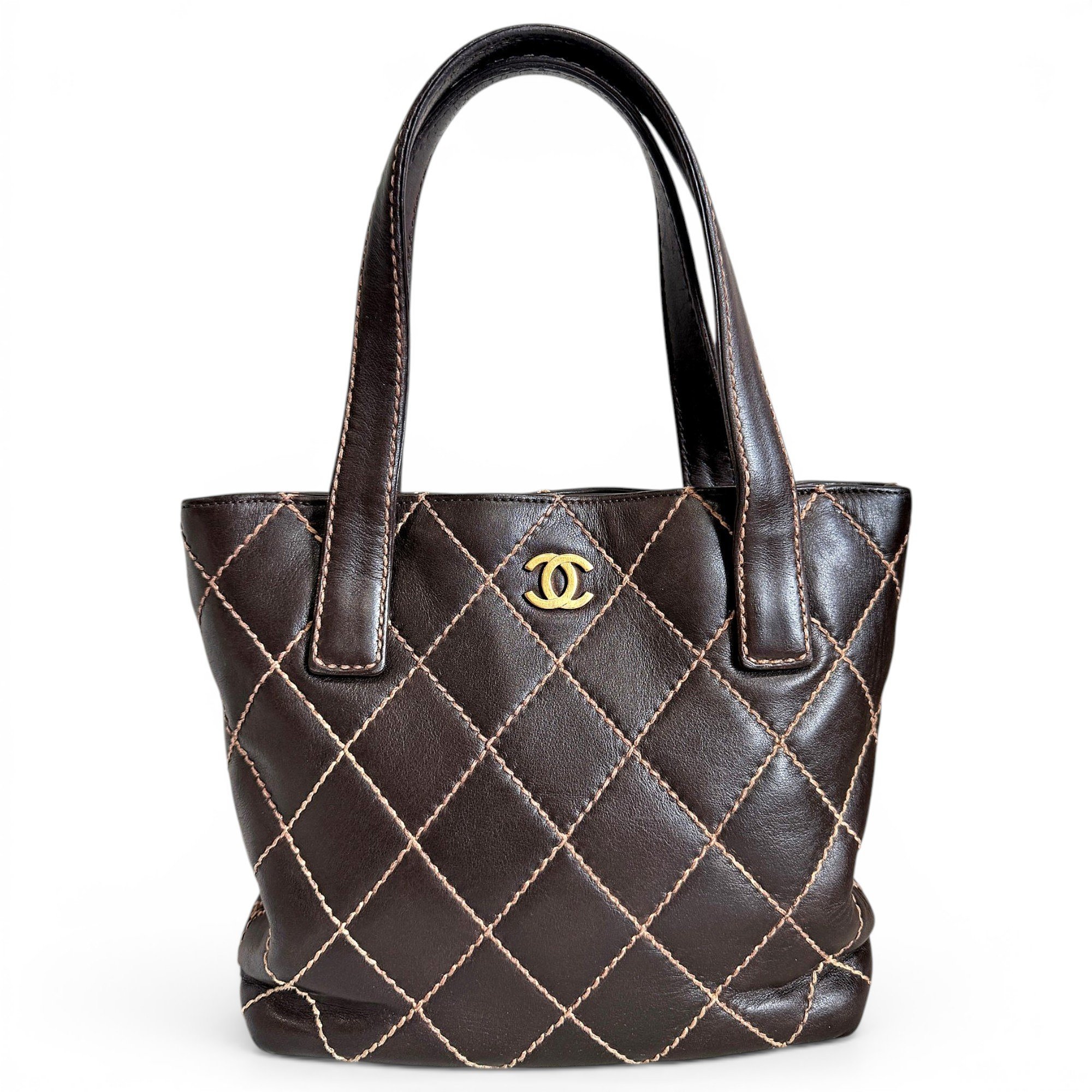 Leather handbag