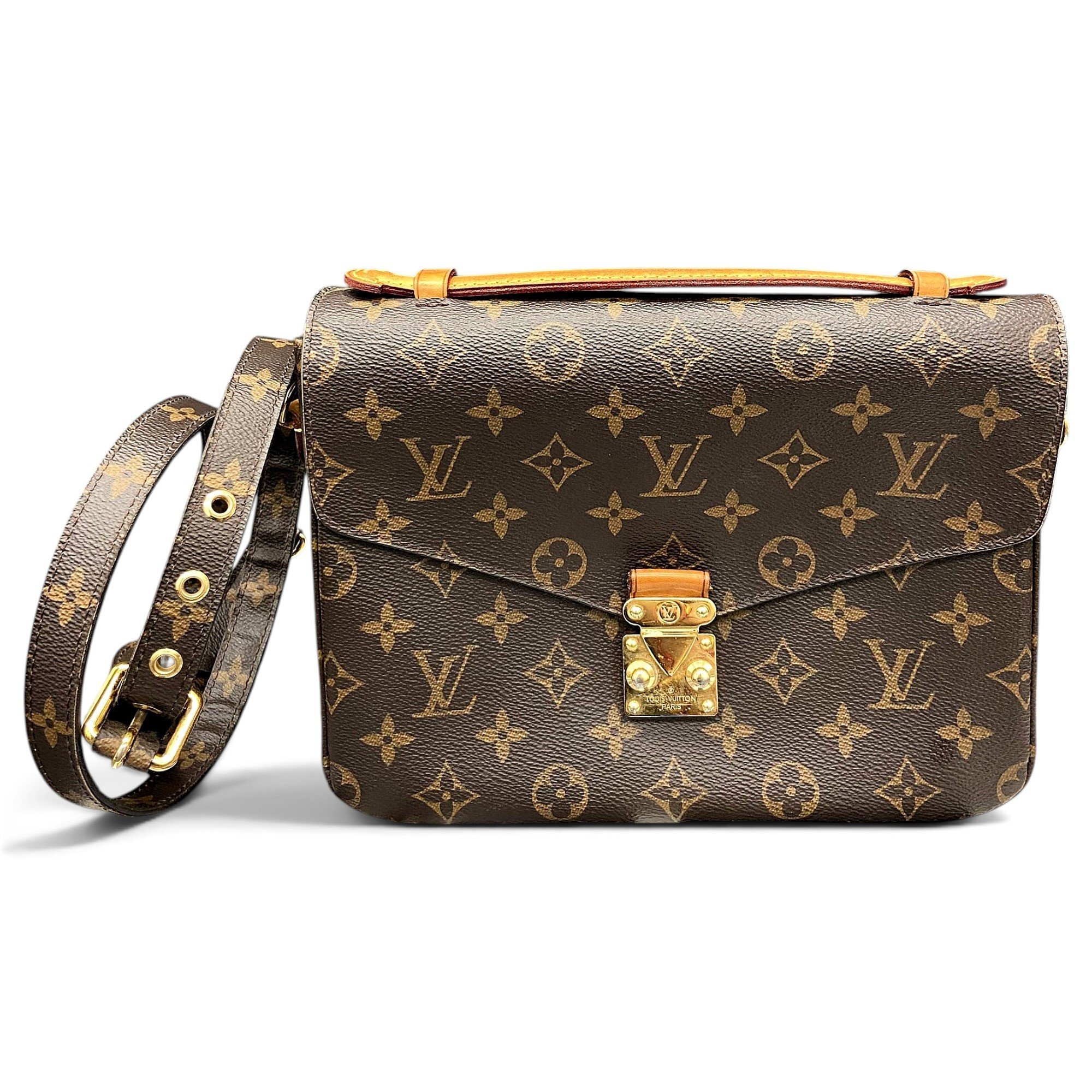 Metis leather handbag