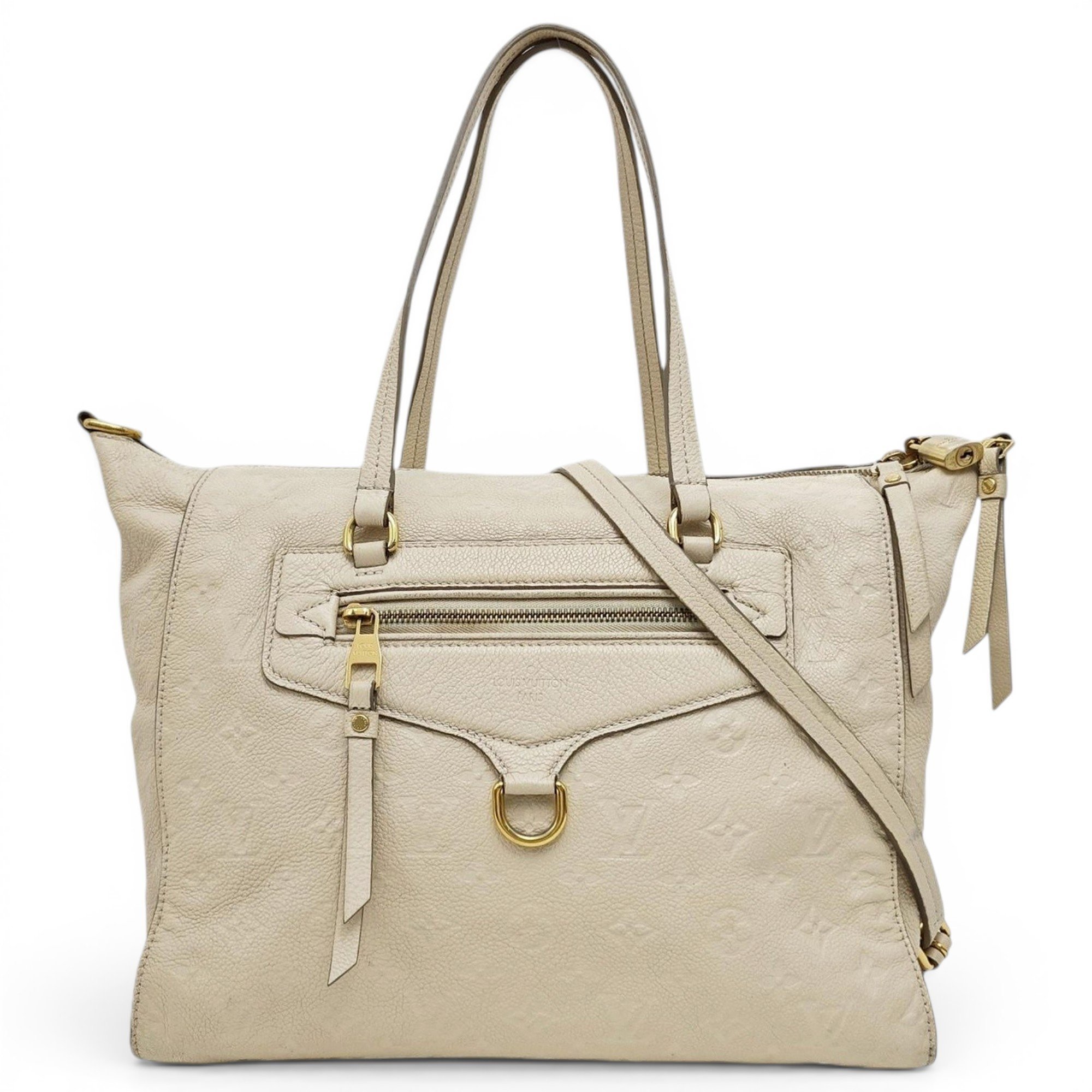 Lumineuse leather handbag