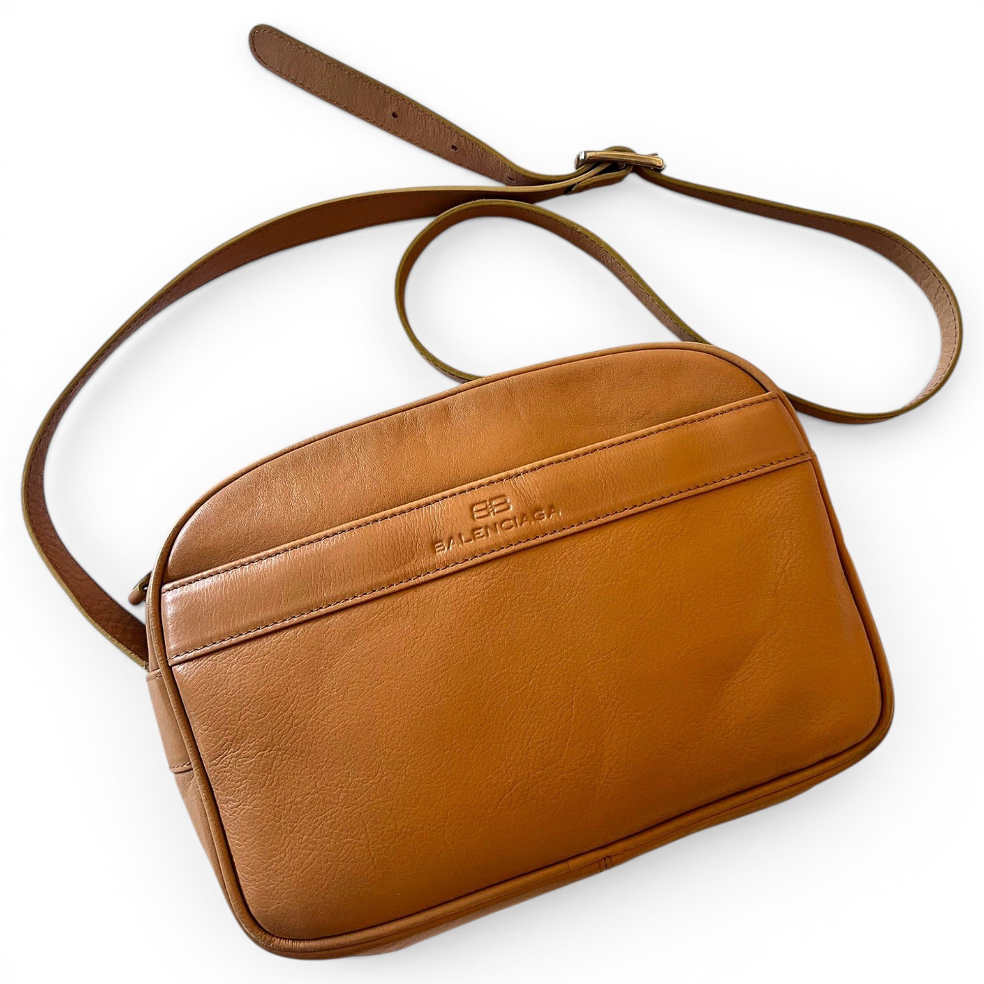 Leather crossbody bag