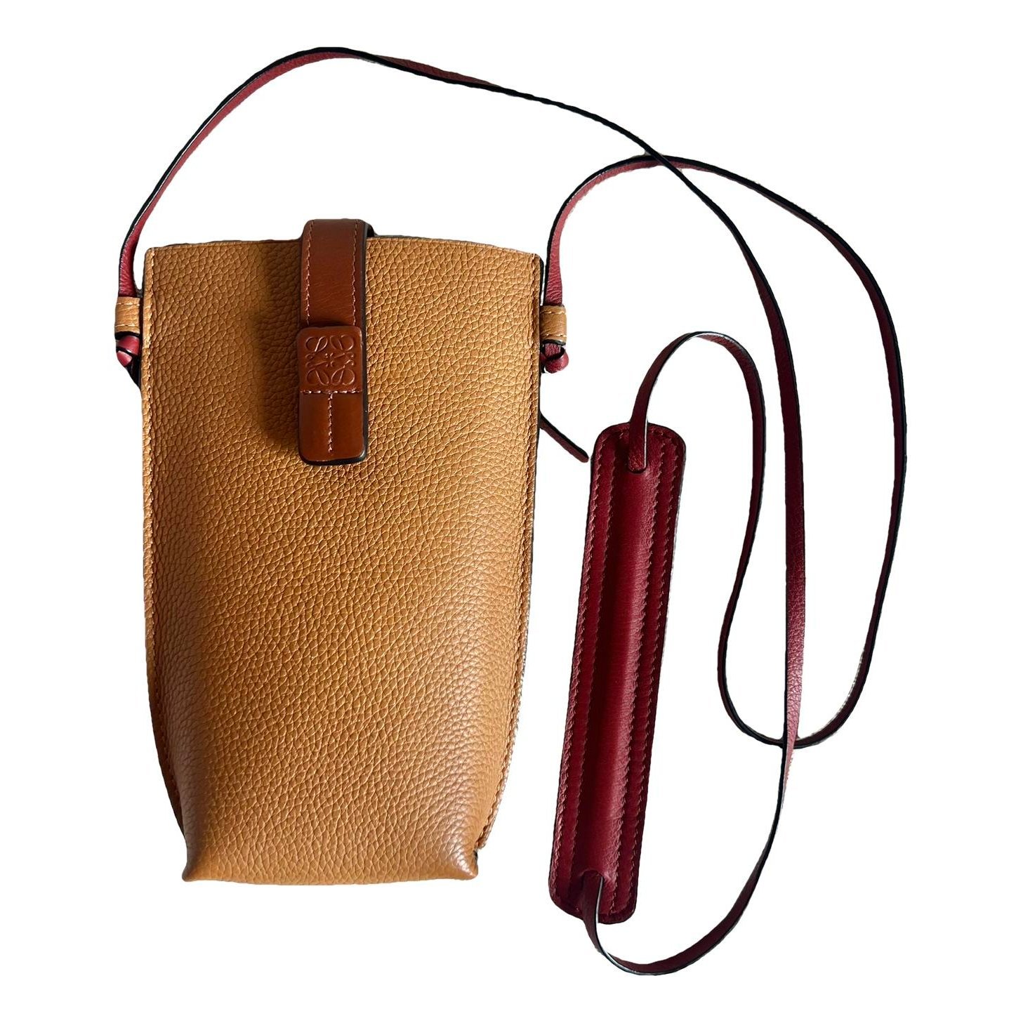 Gate Pocket leather crossbody bag