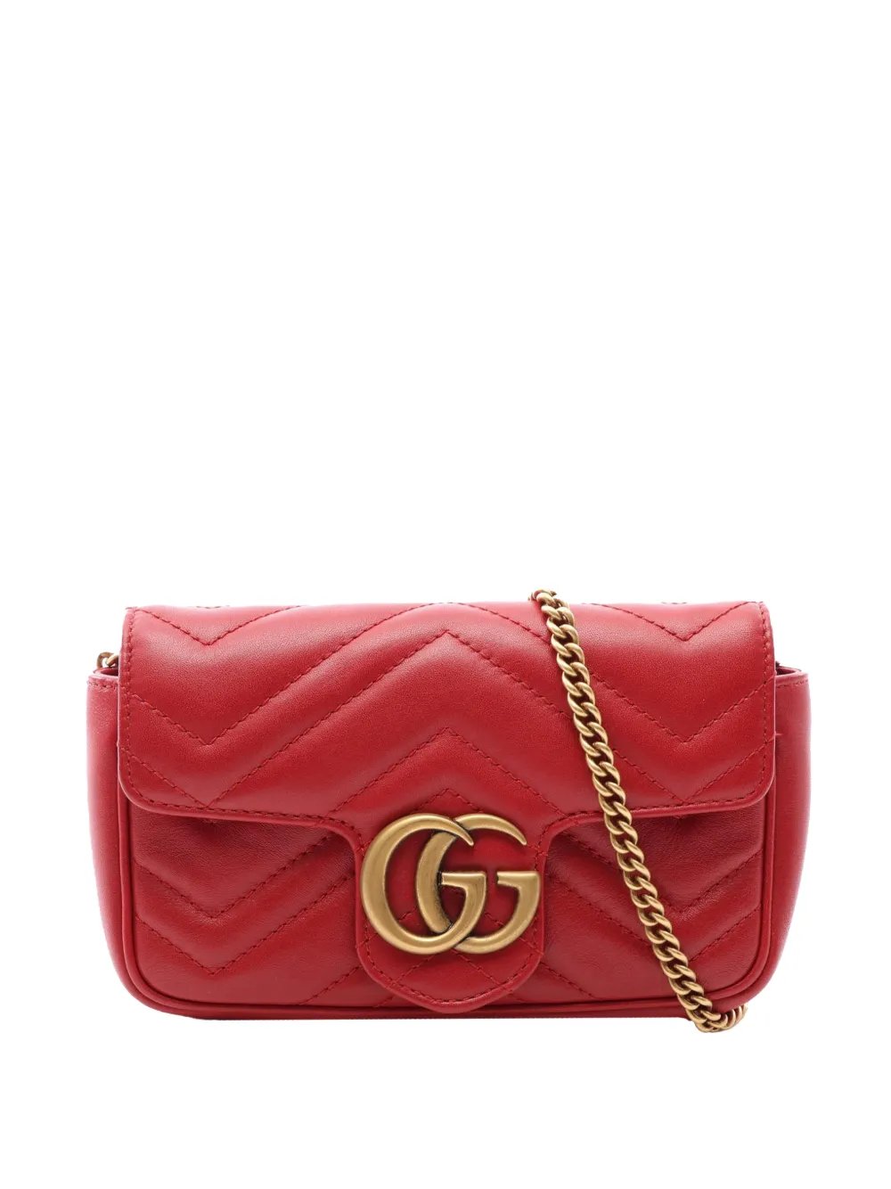2016-2026 Mini GG Marmont Matelasse Leather Flap crossbody bag