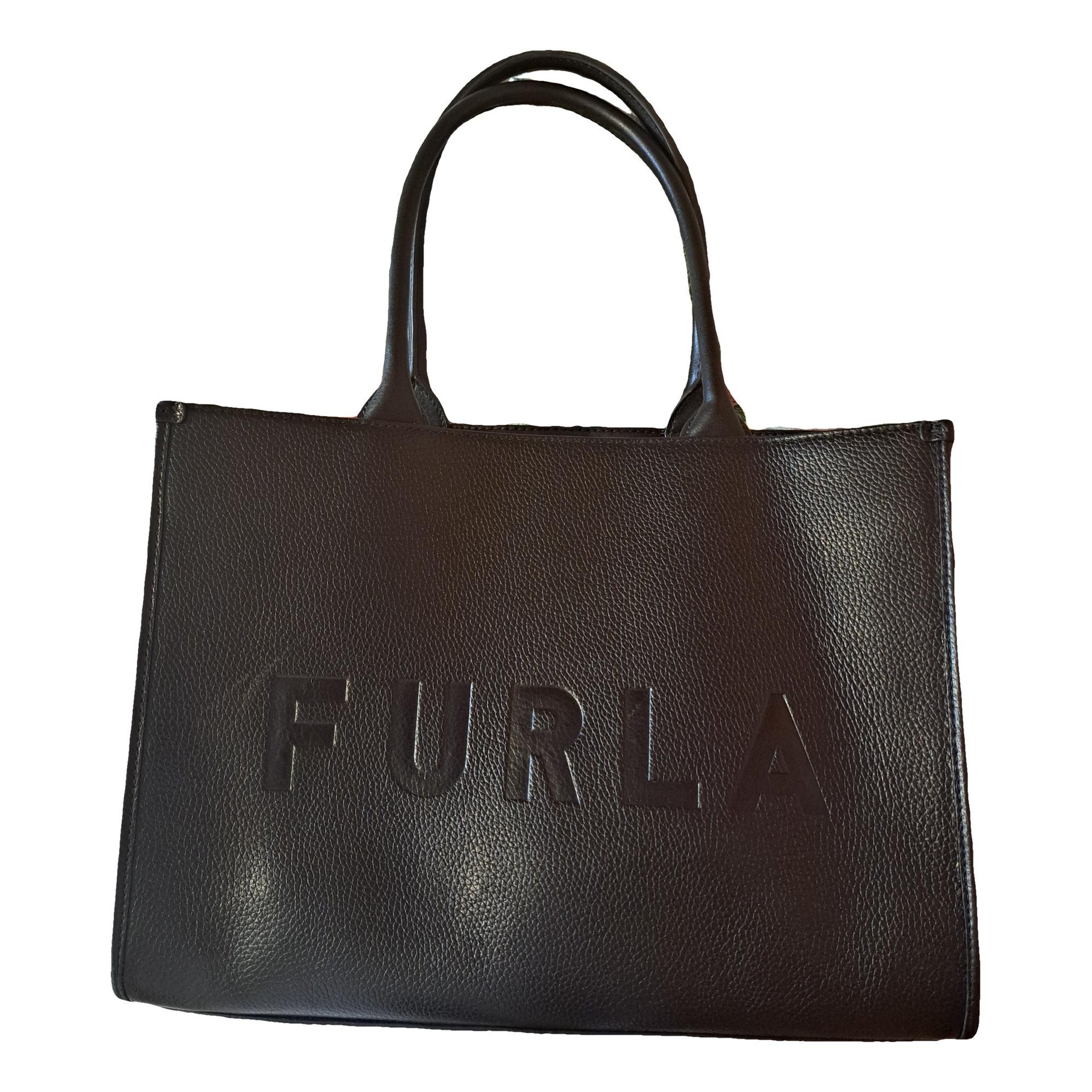 Leather tote