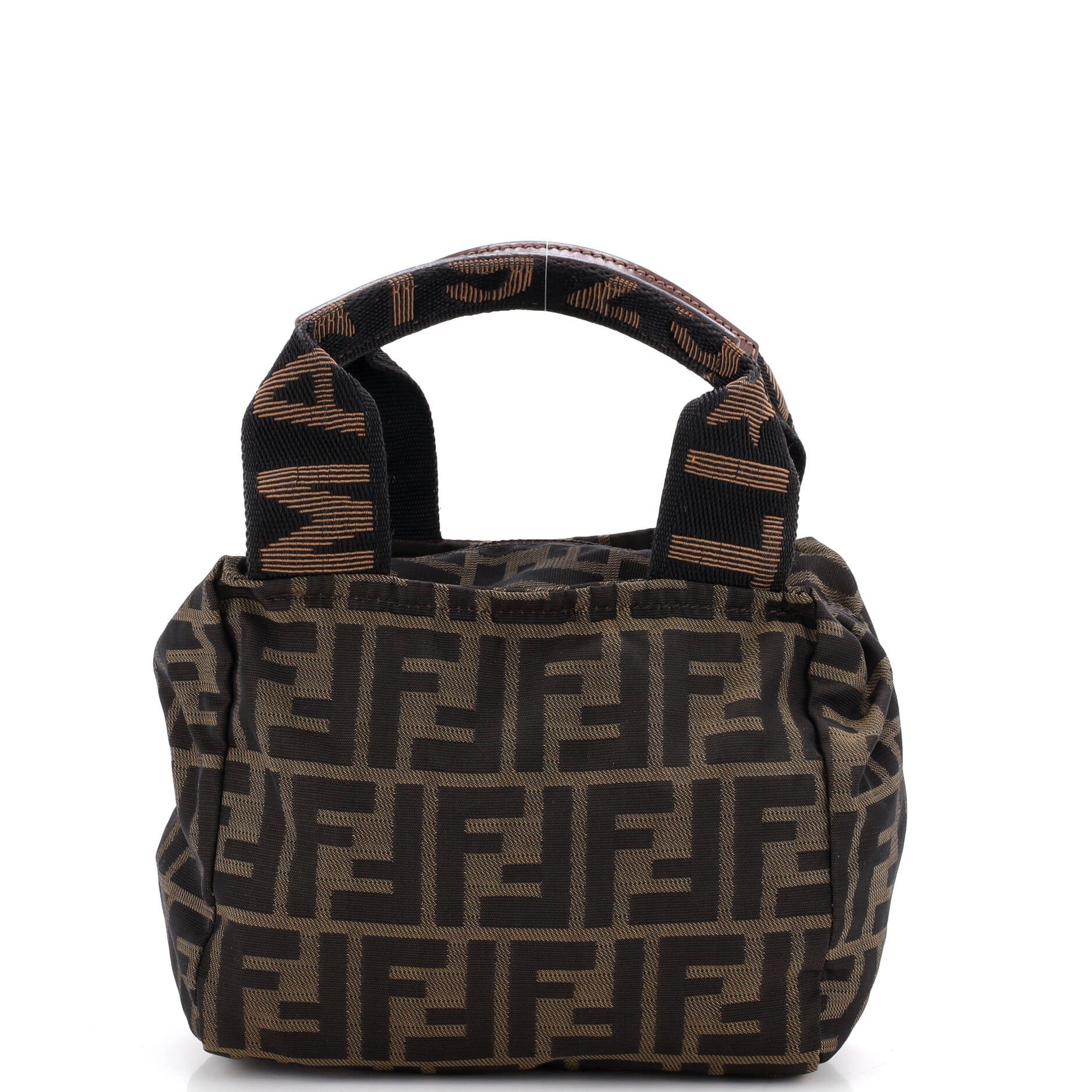 Vintage 1925 Cosmetic Tote Zucca Canvas Mini