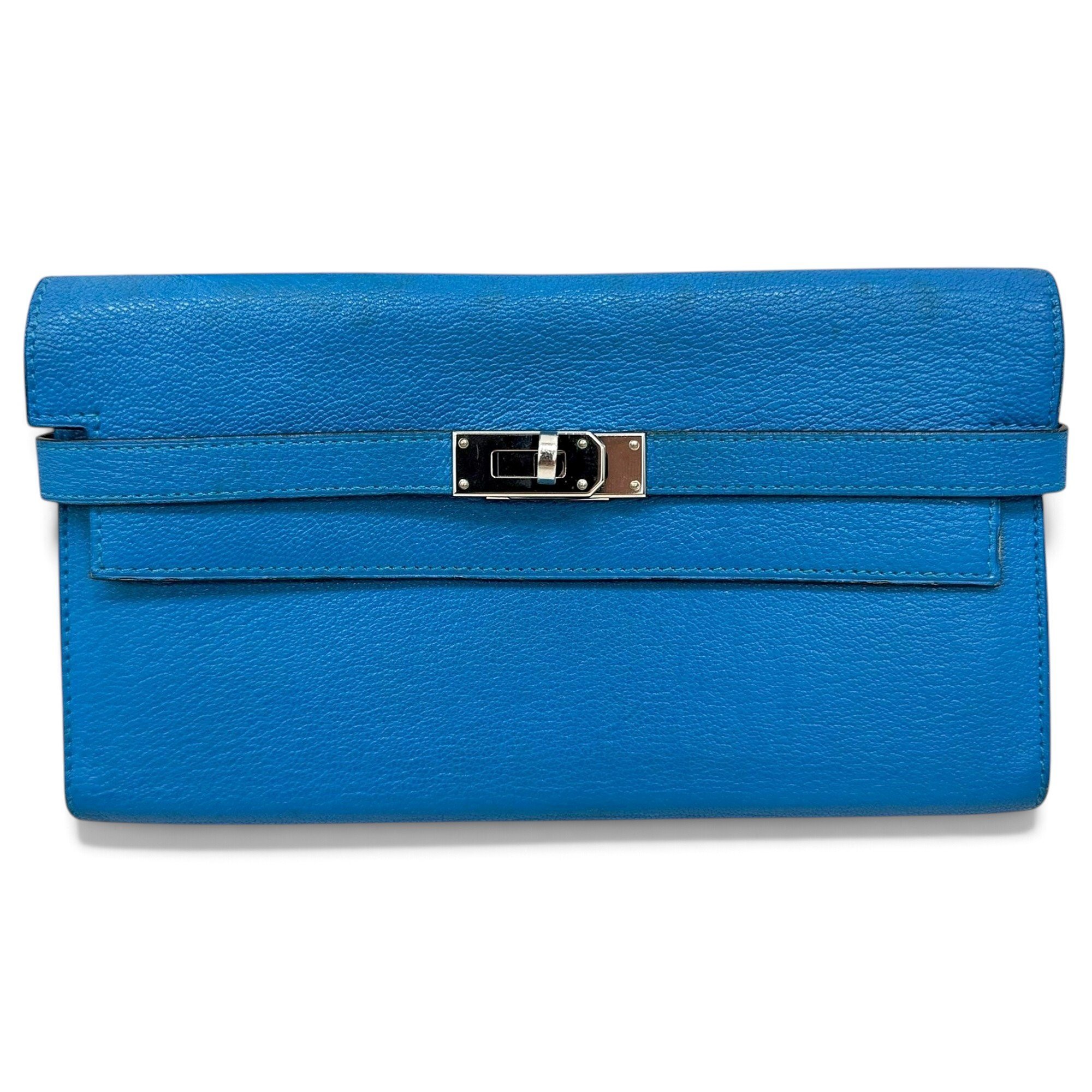 Kelly to go leather clutch bag