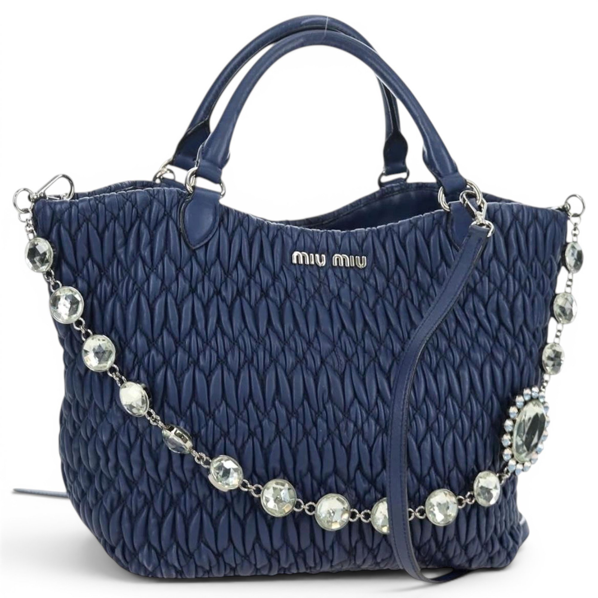 Leather handbag