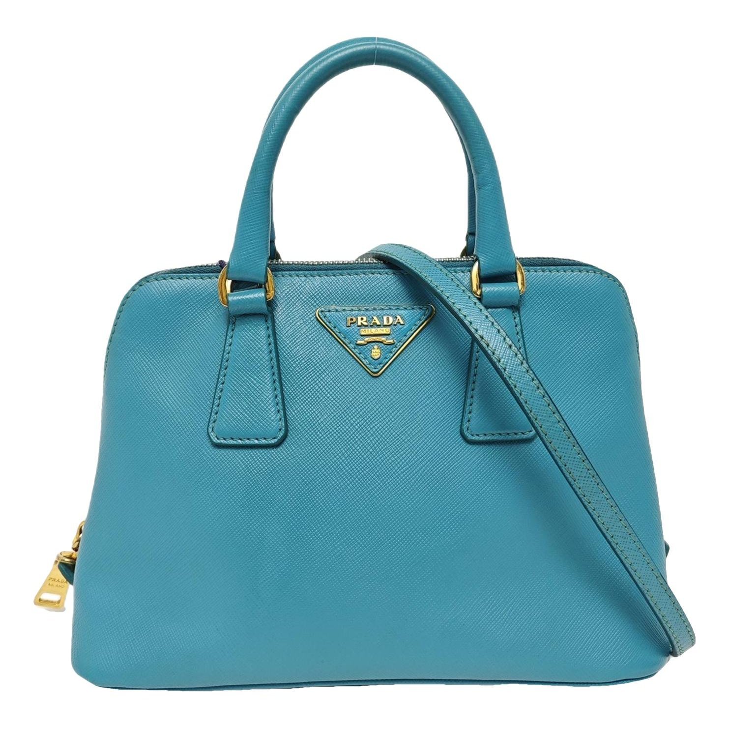 Promenade leather handbag