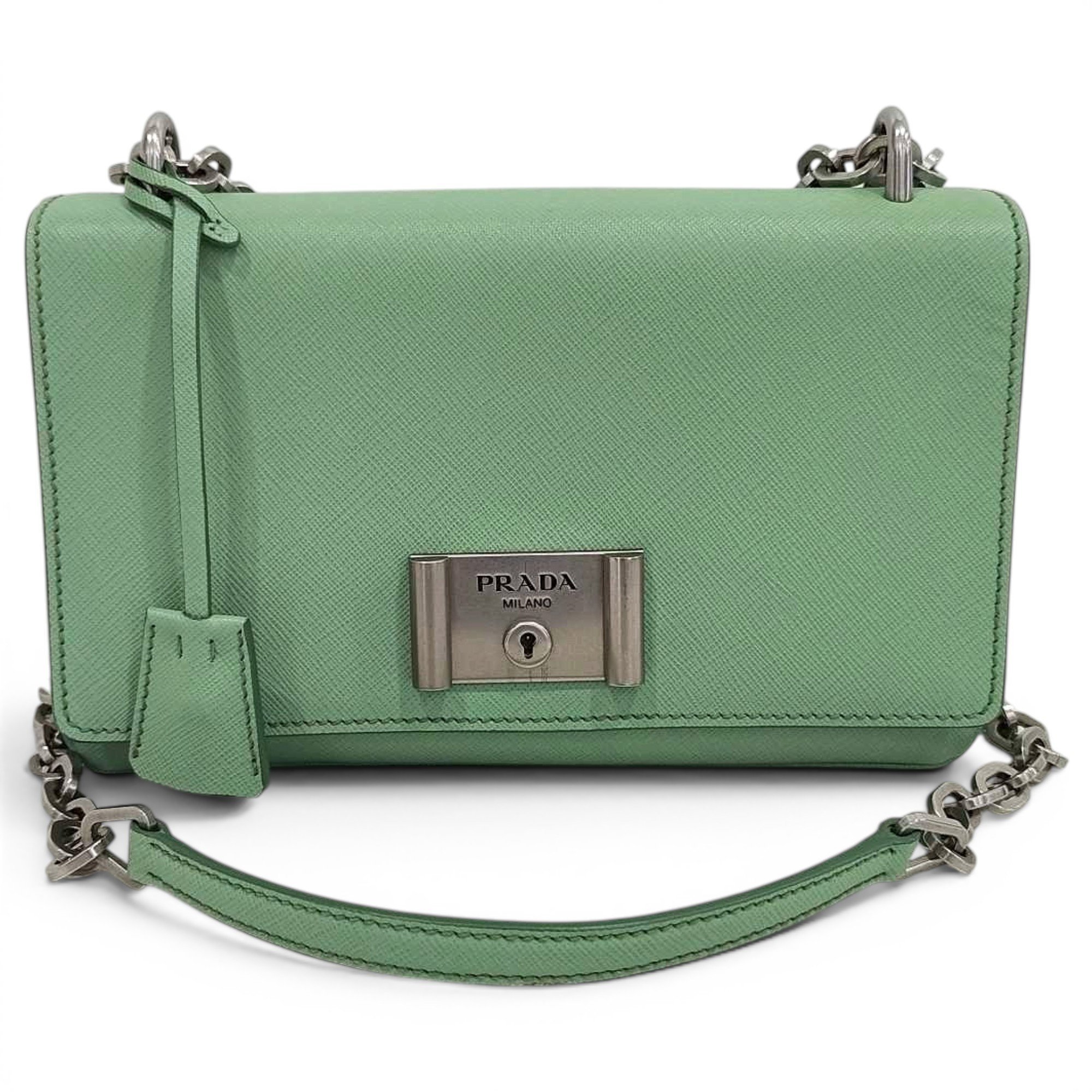 Leather crossbody bag