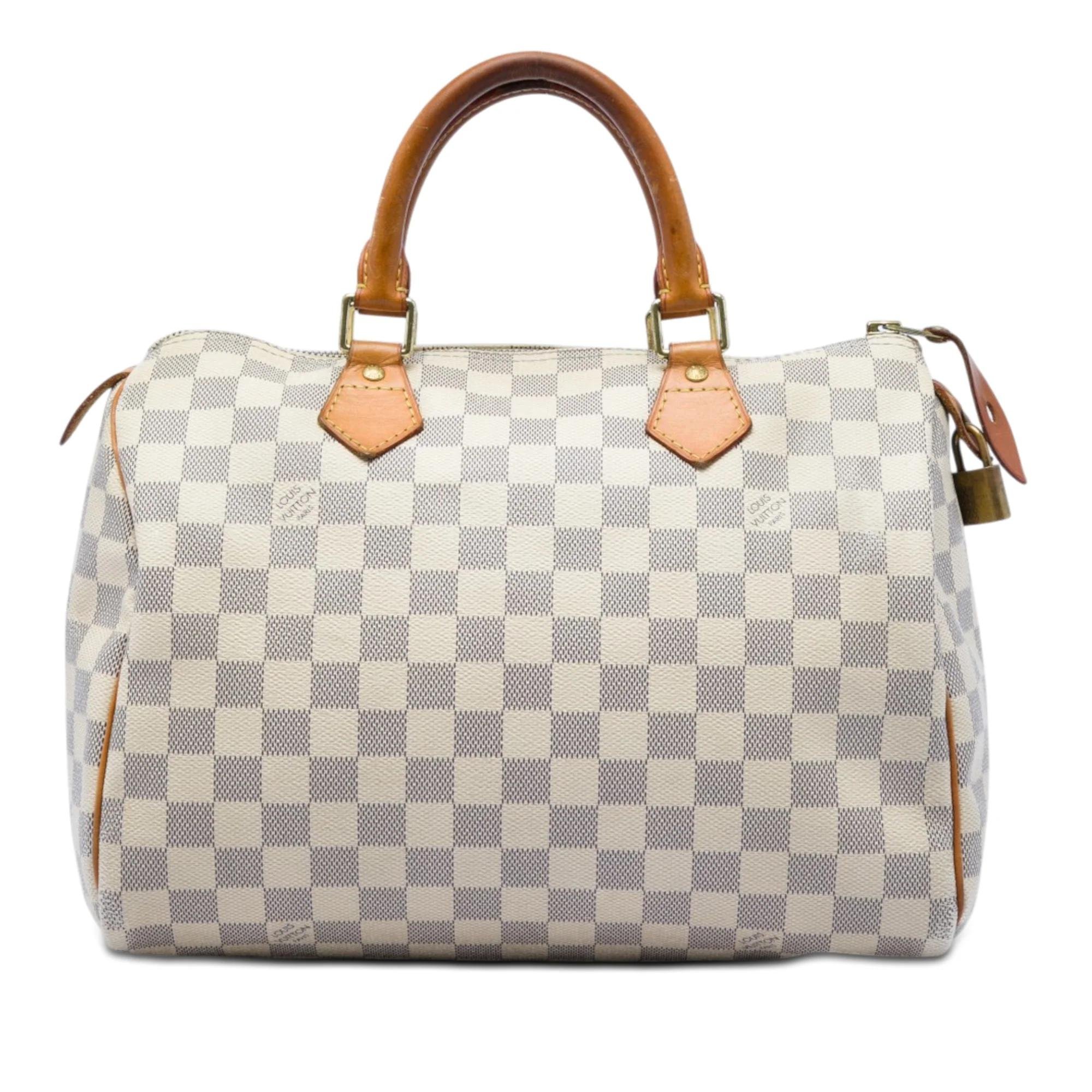 Speedy leather bag