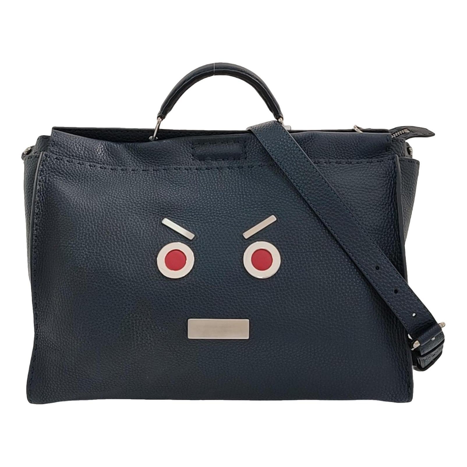 Peekaboo Essentially leather crossbody bag