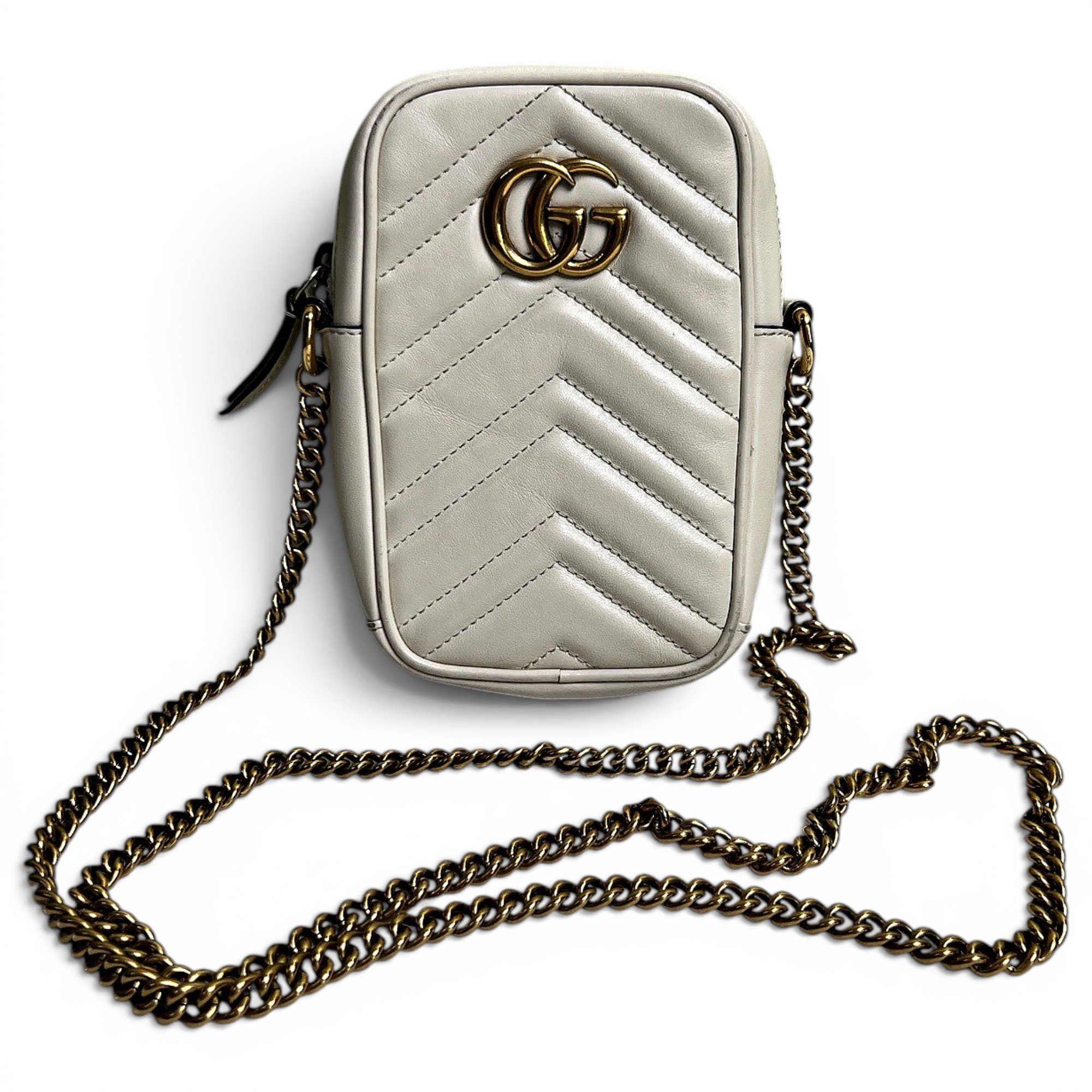 GG Marmont Phone leather crossbody bag