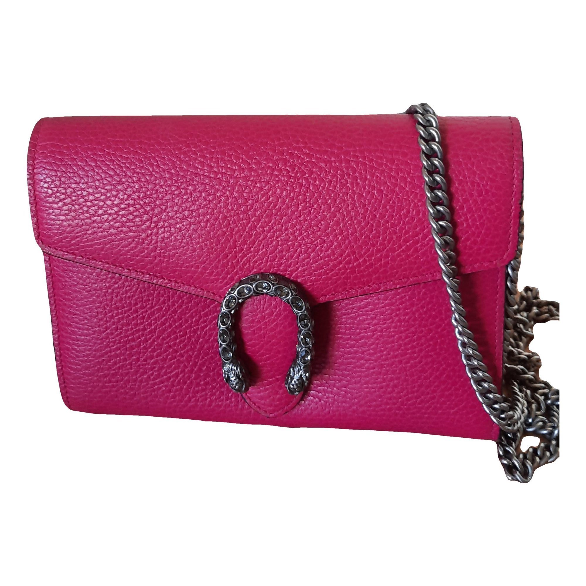 Dionysus leather clutch bag
