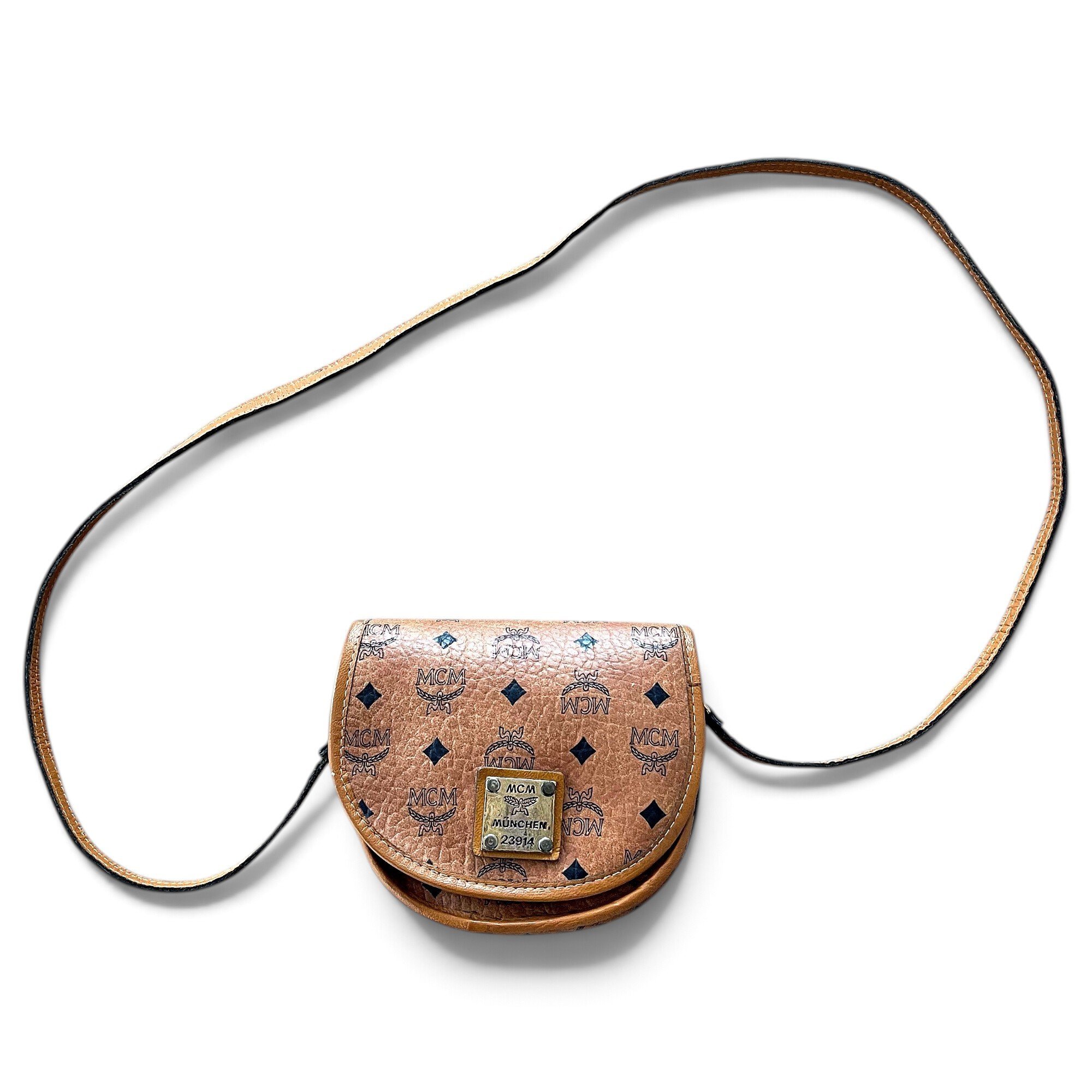 Leather crossbody bag