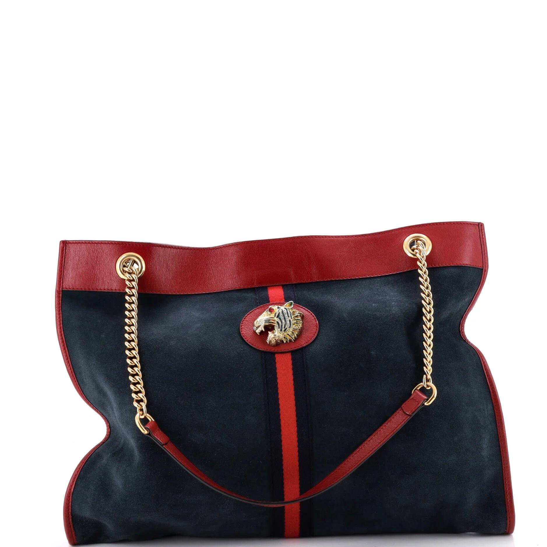 Leather tote