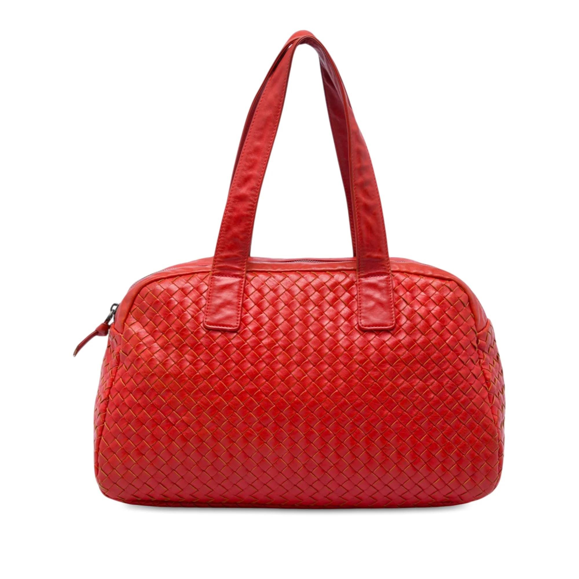 Leather handbag