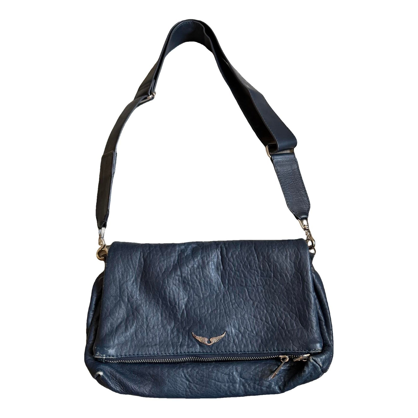 Optimiste leather crossbody bag