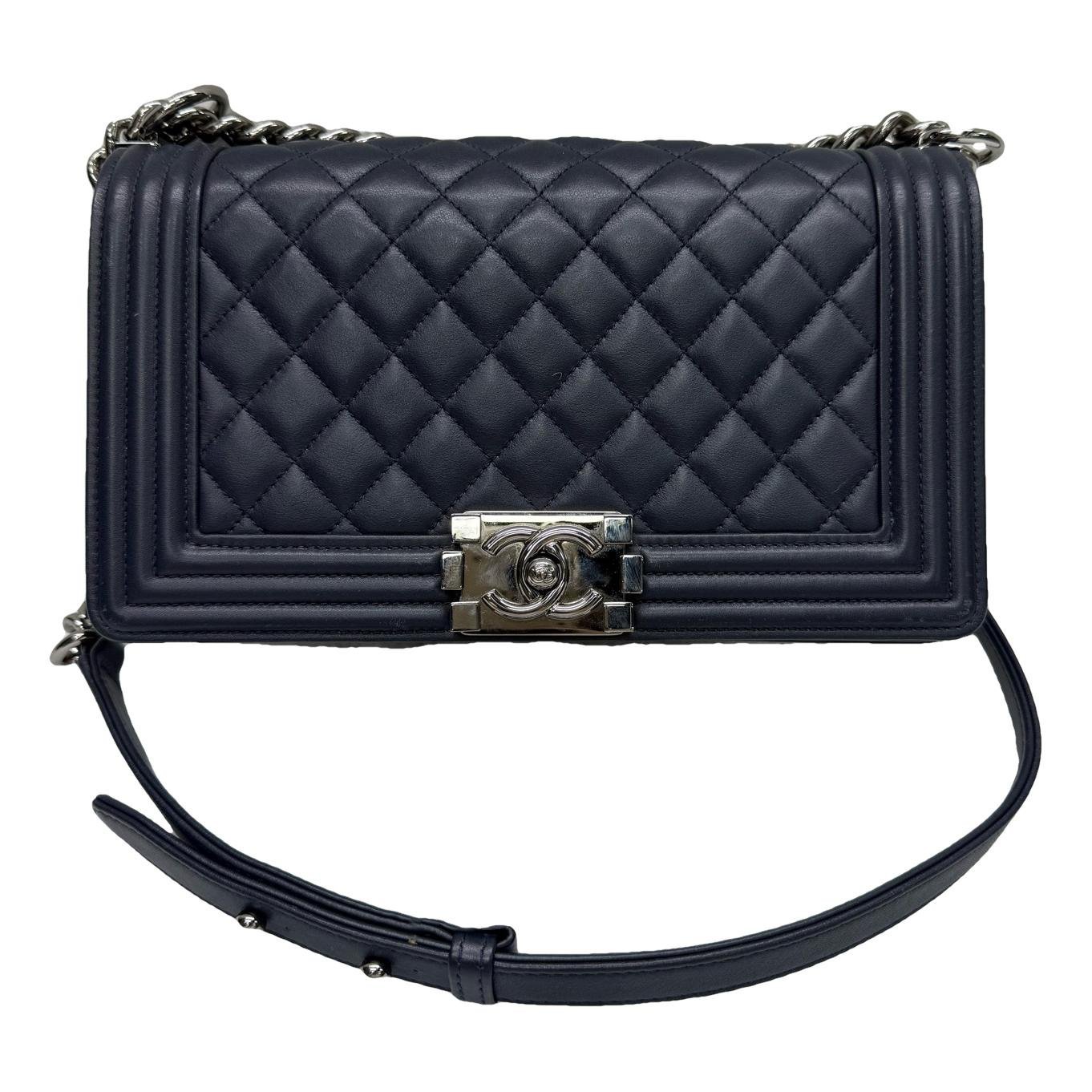 Boy leather crossbody bag