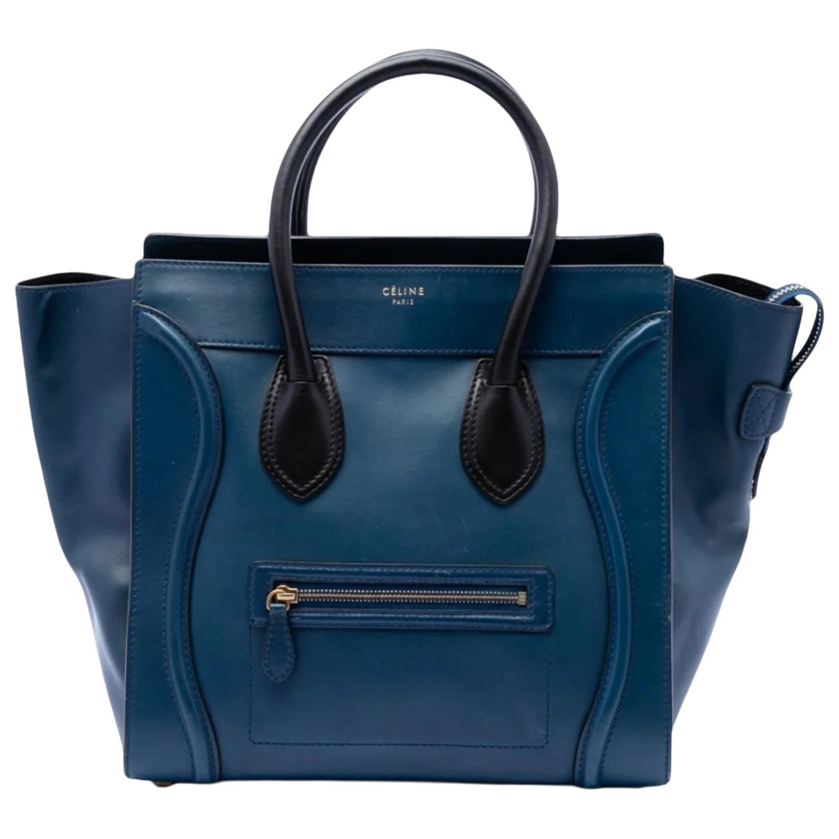 Luggage leather tote