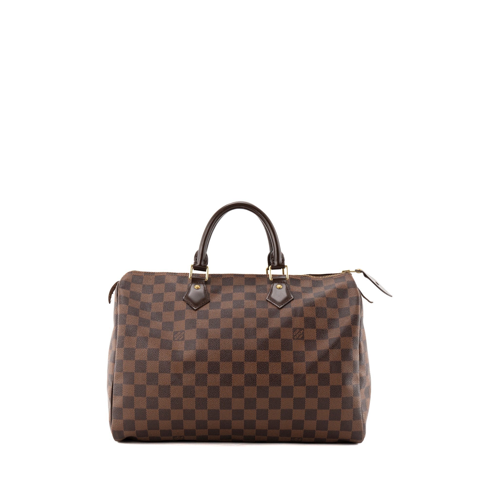 Speedy leather handbag