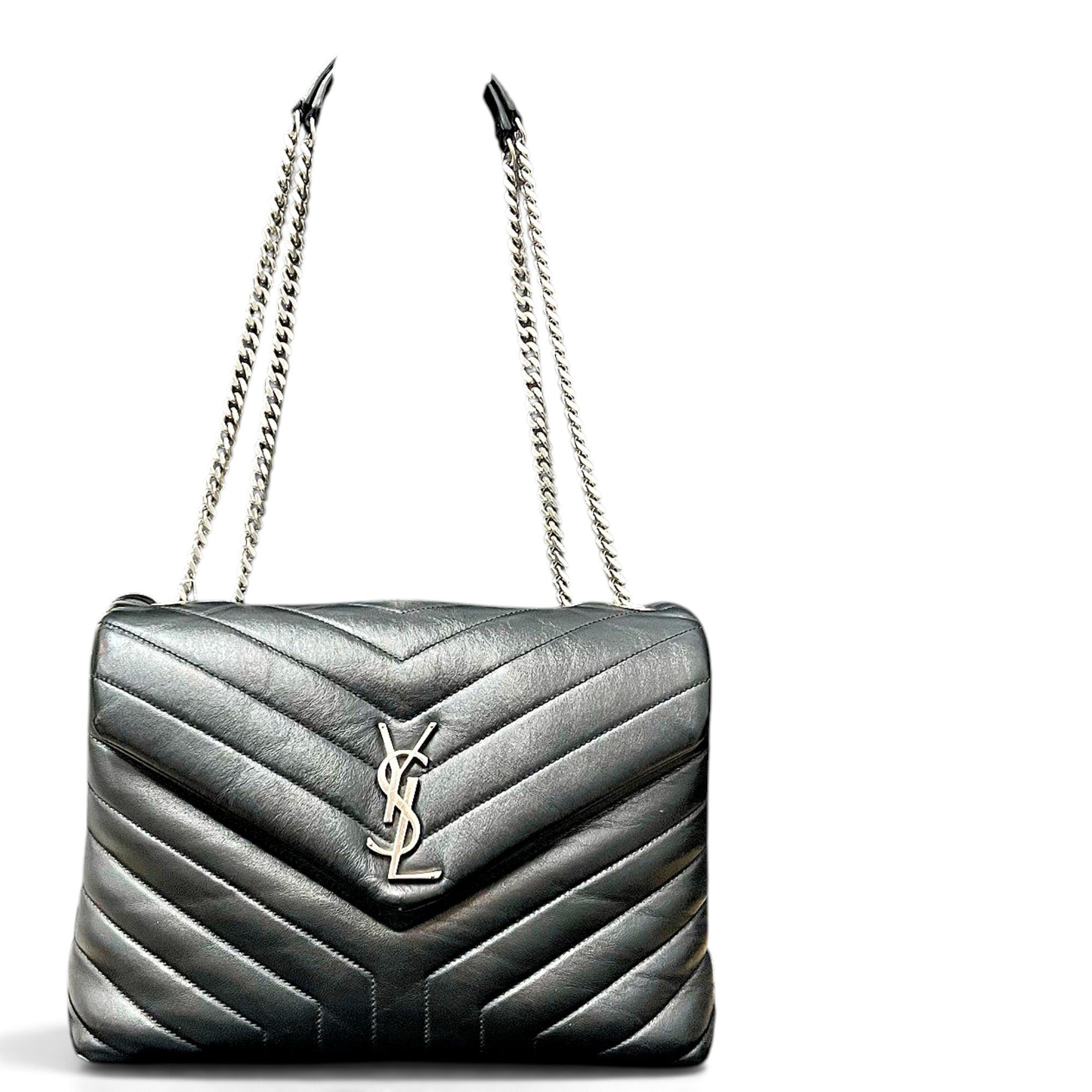 Loulou leather handbag