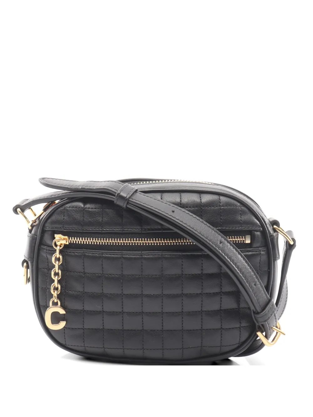 2010s C-charm quilted leather shoulder bag