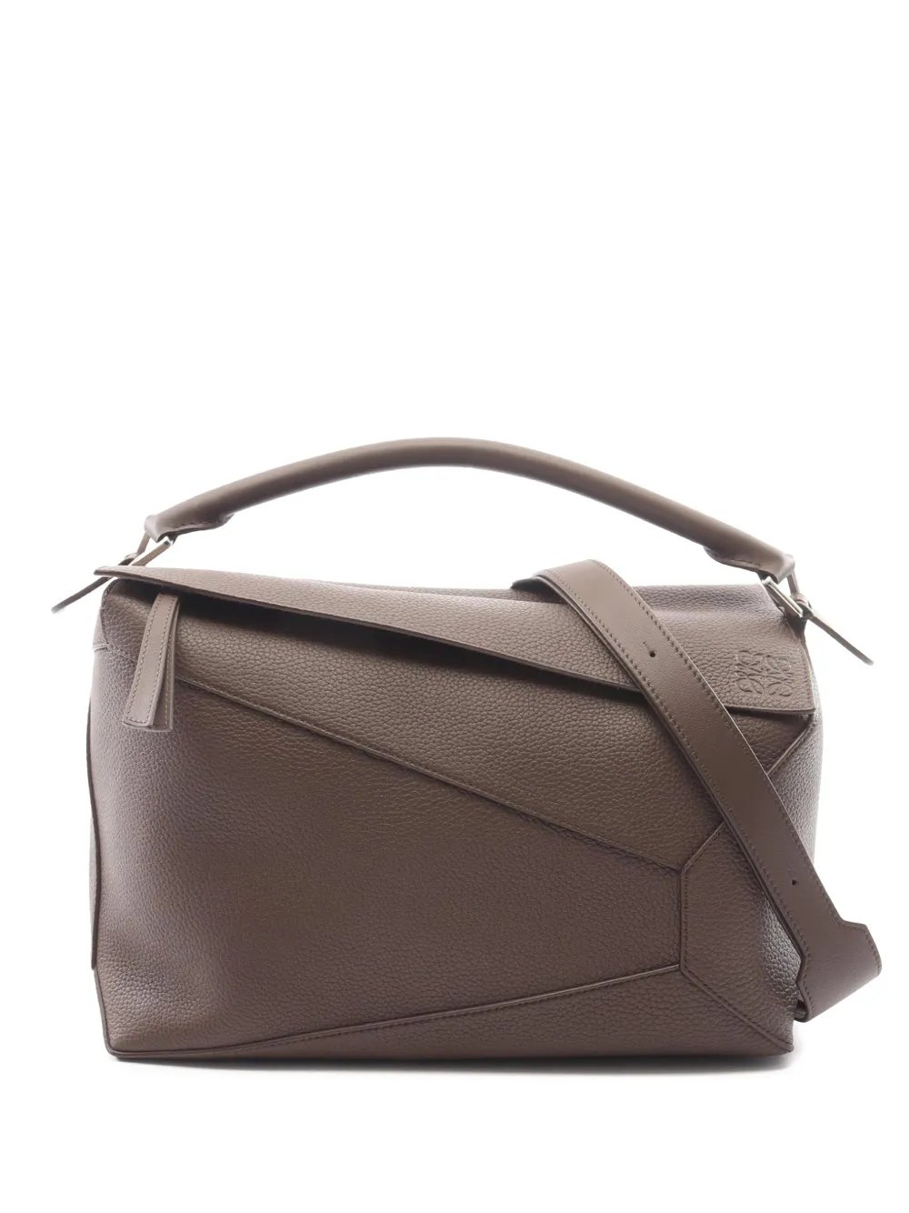 2010-2026 Large Calfskin Puzzle Edge satchel