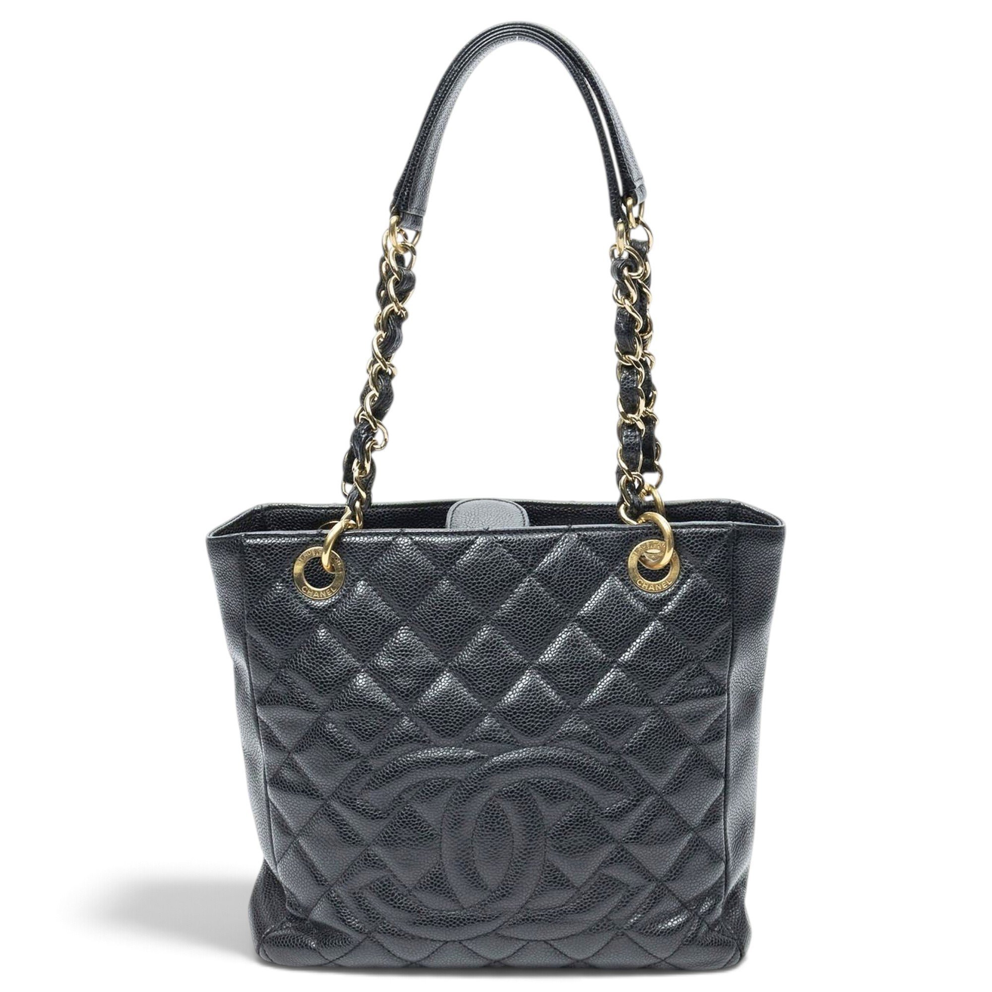 Petite Shopping Tote leather tote