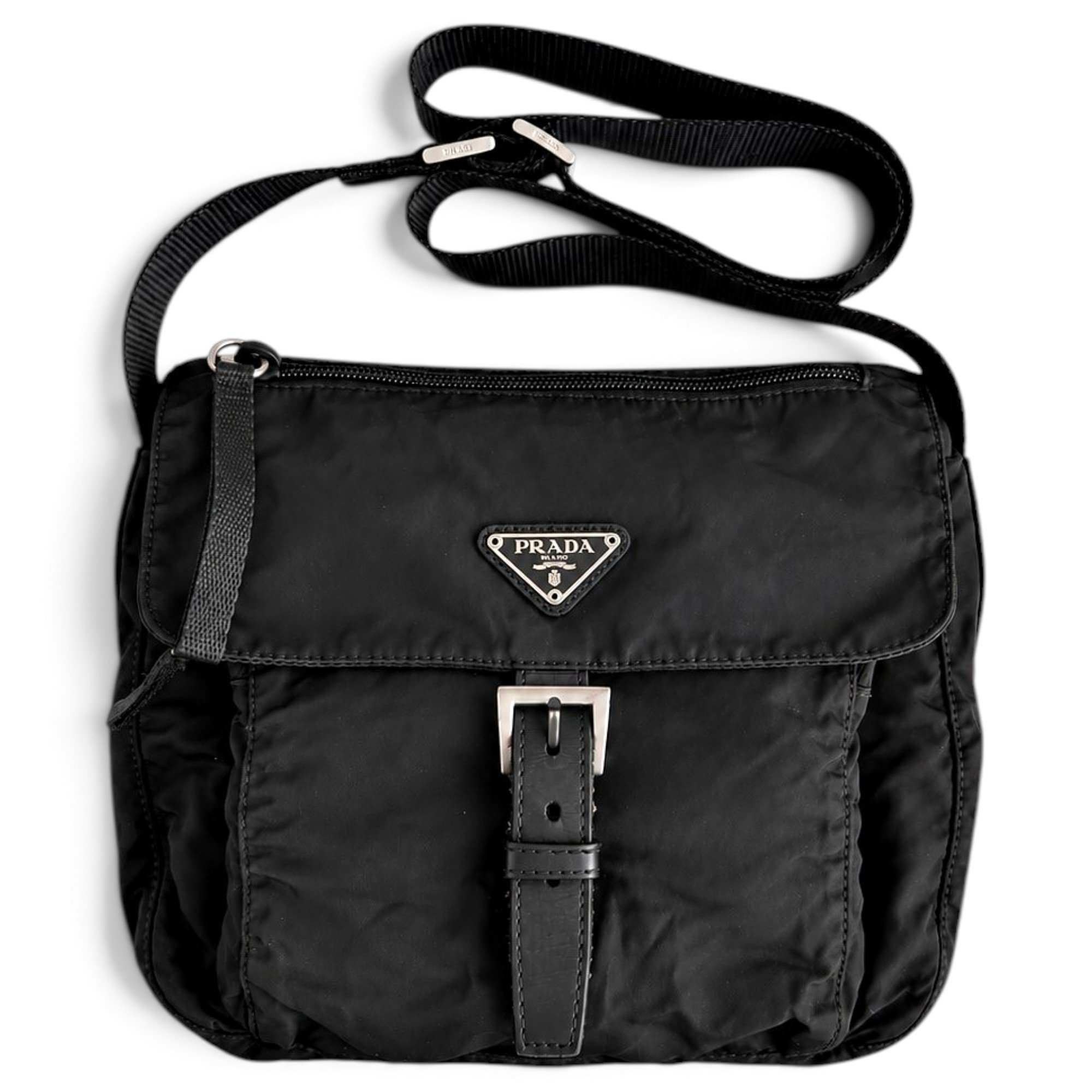 Re-Nylon crossbody bag