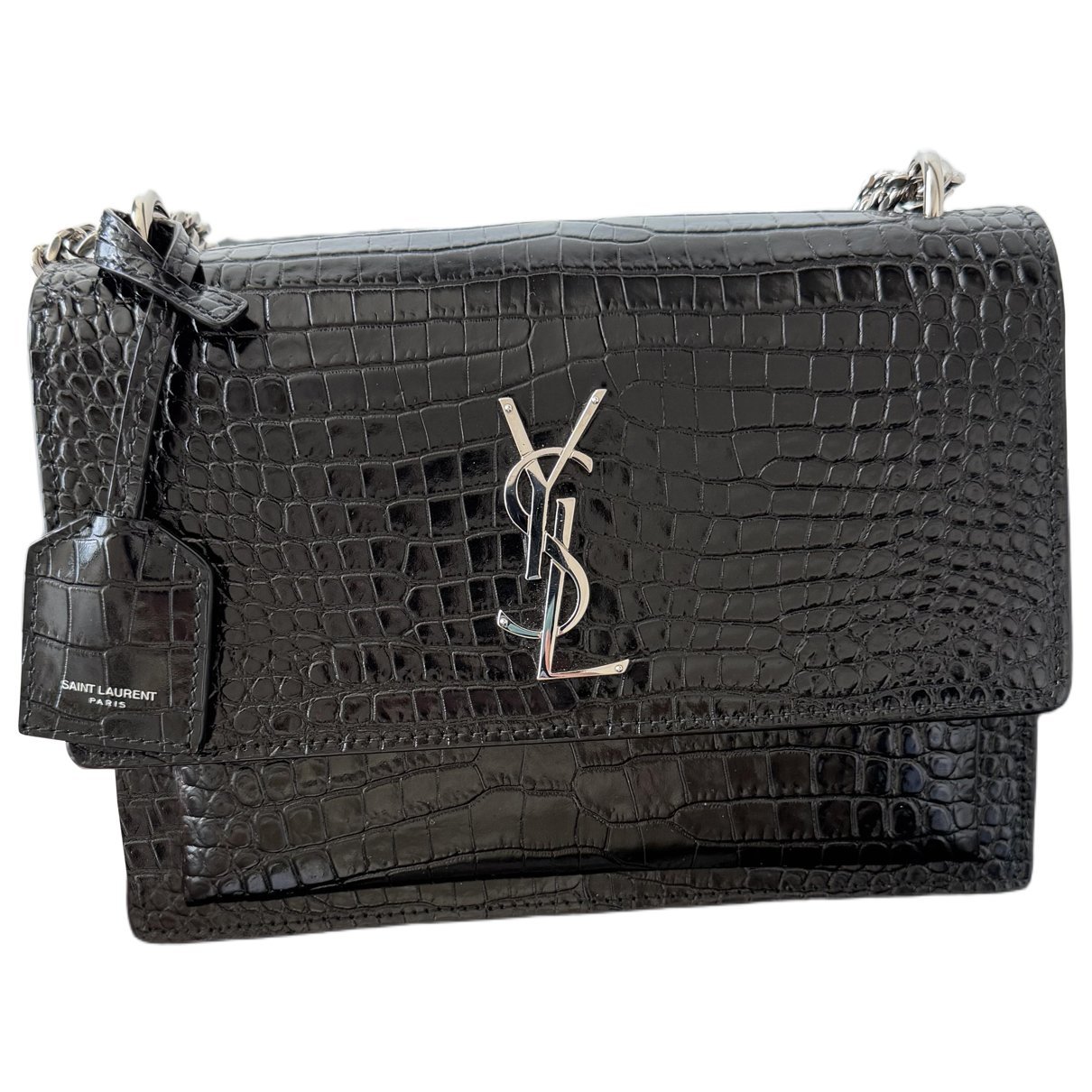 Sunset leather handbag