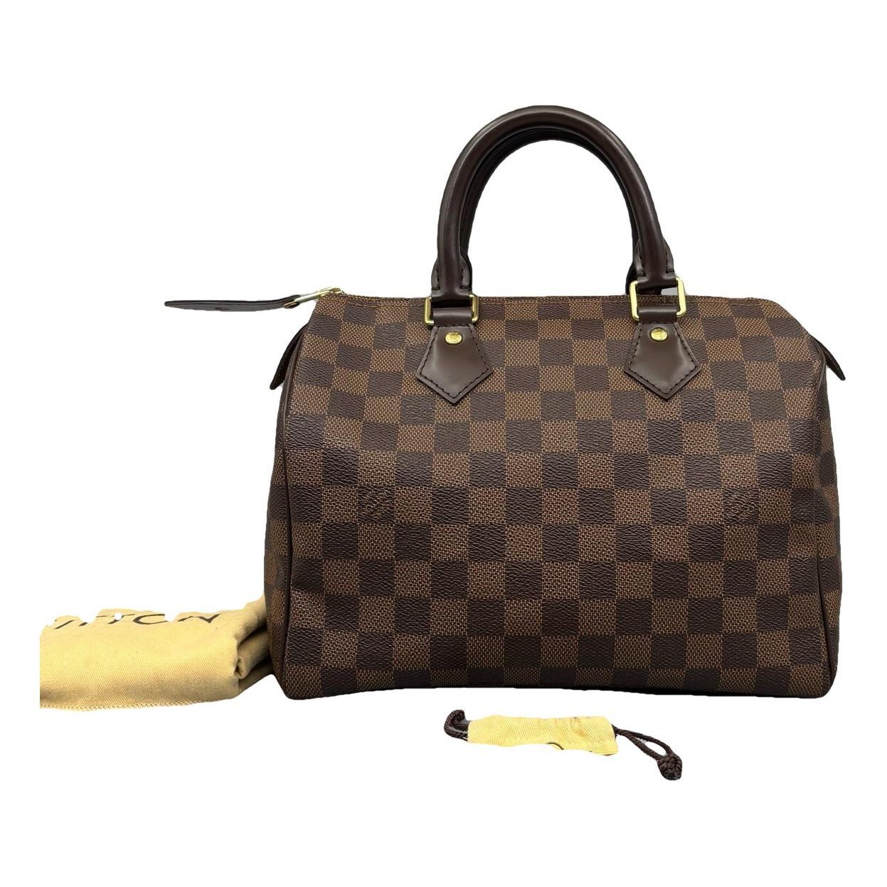 Speedy leather handbag