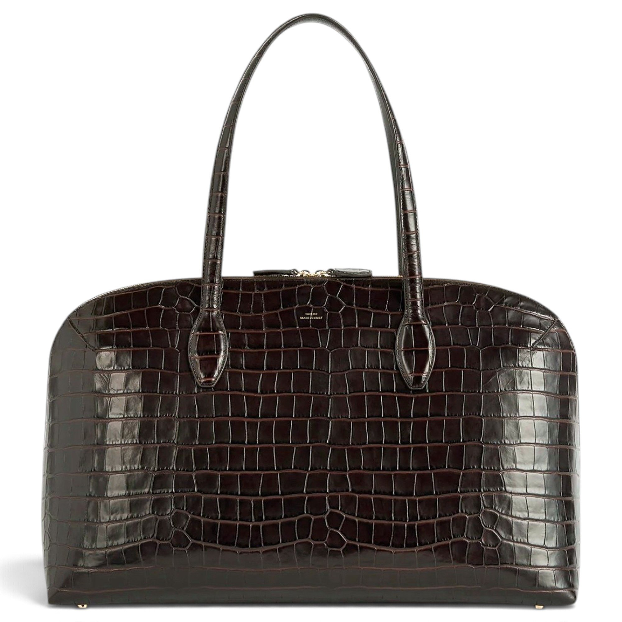 Leather tote