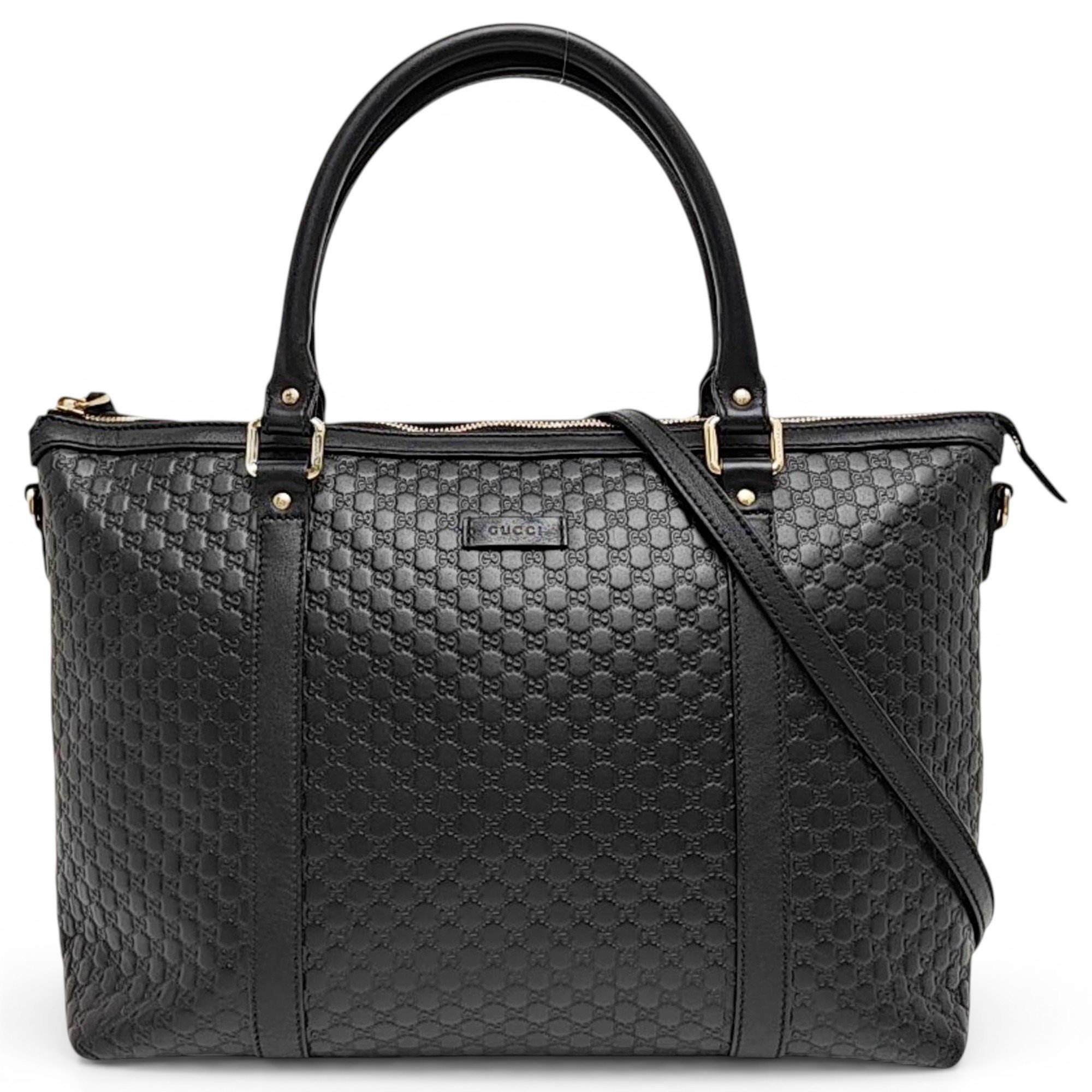 Dôme leather handbag