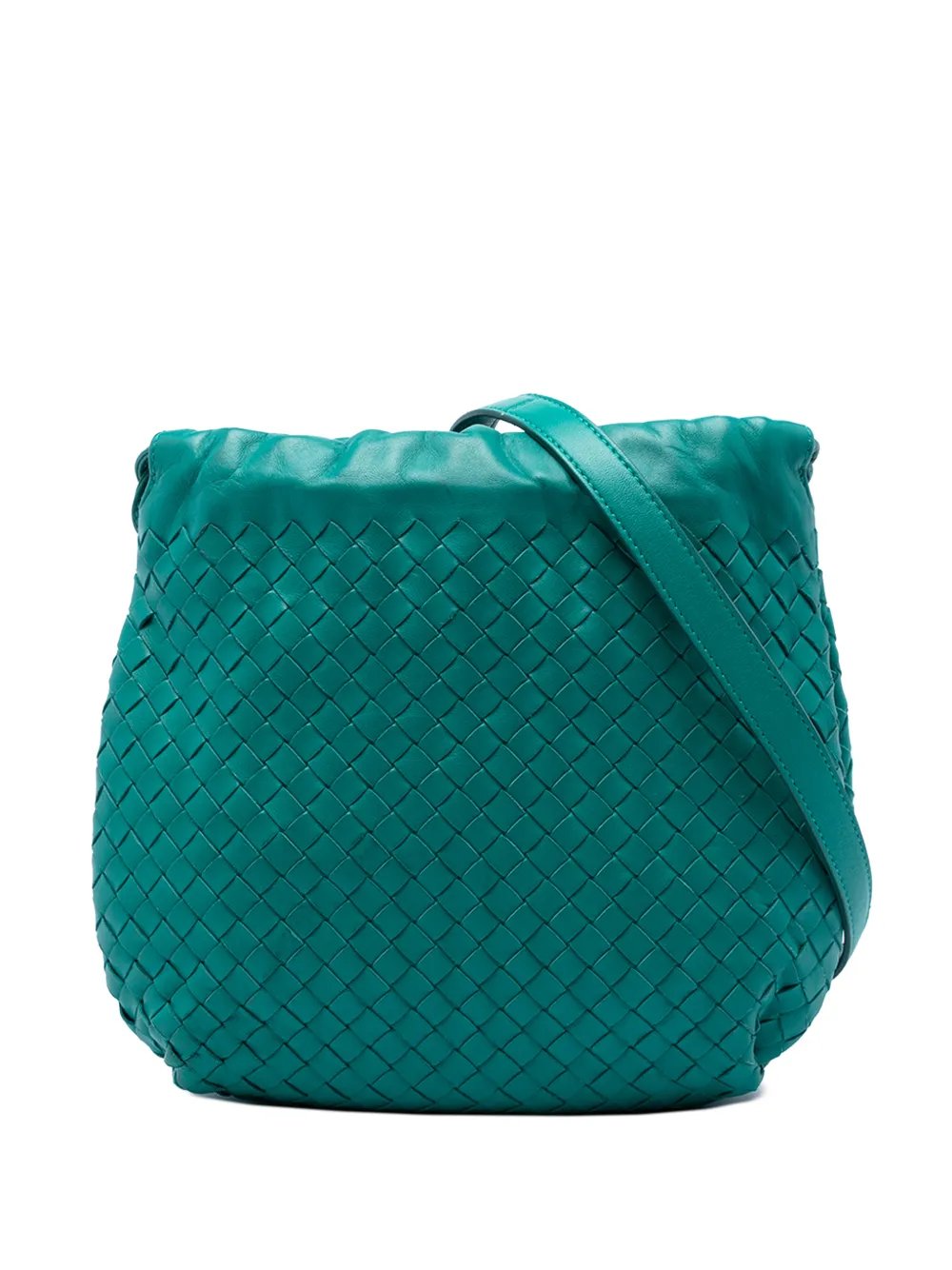2010 Nappa Intrecciato Drawstring crossbody bag
