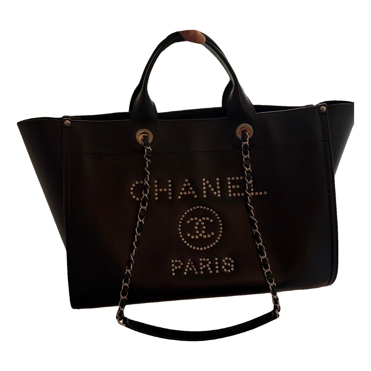 Deauville leather tote