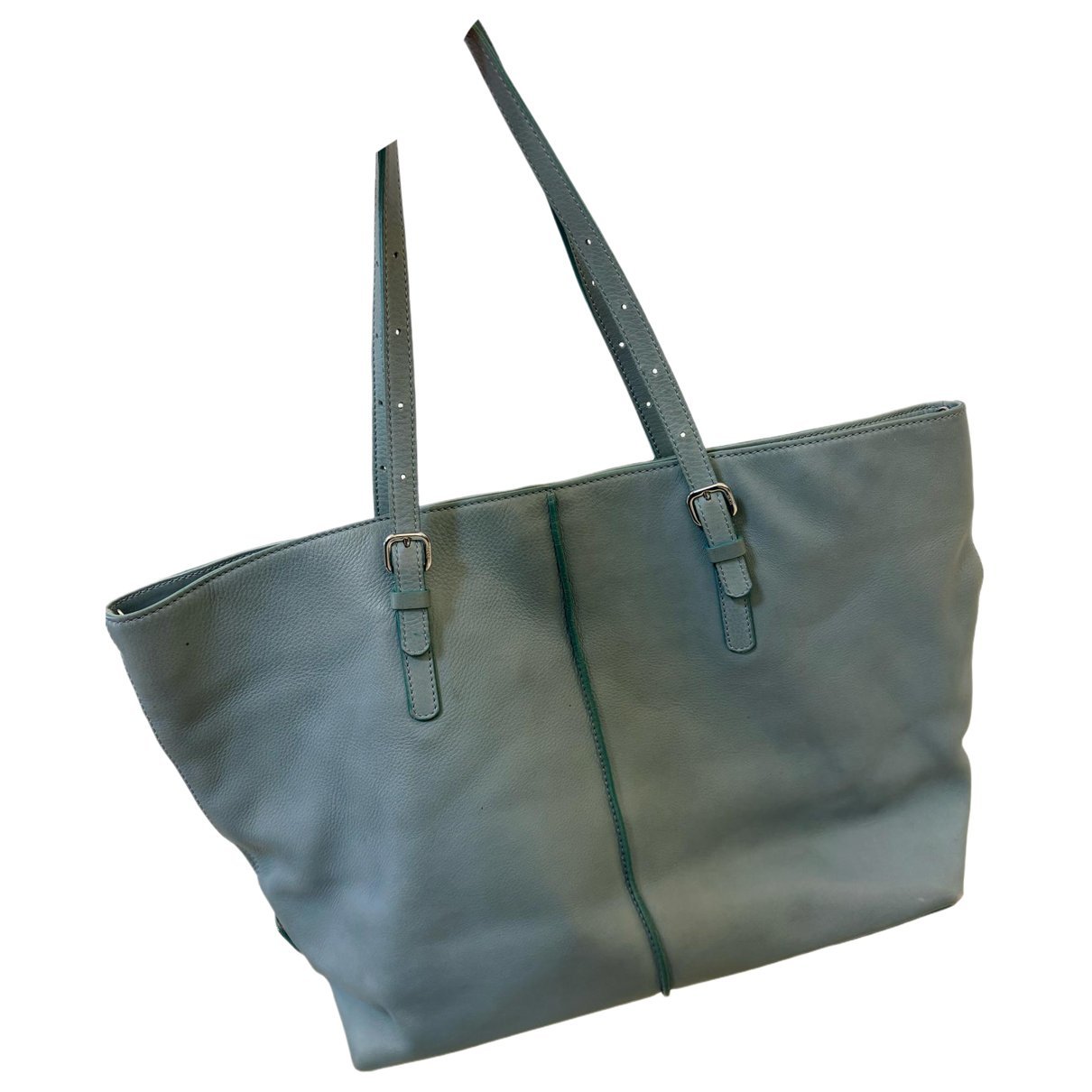 Leather tote