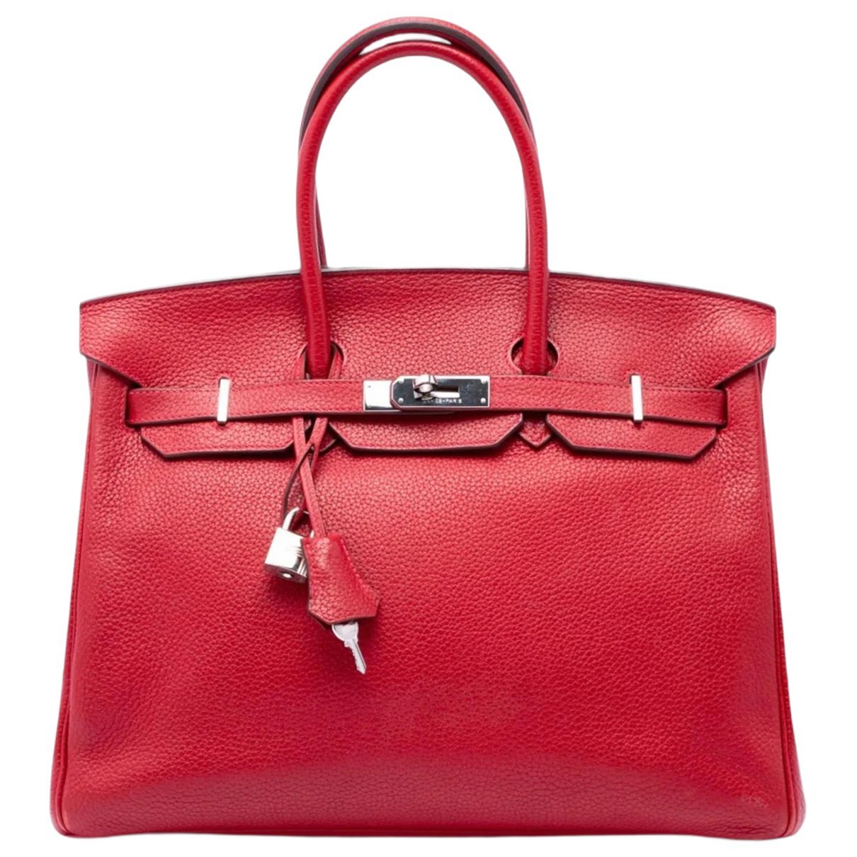 Birkin 35 leather handbag