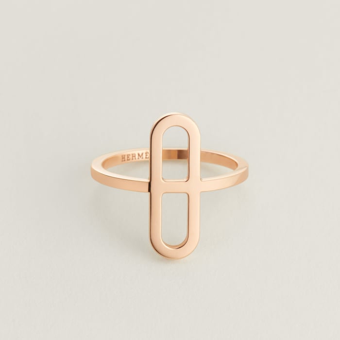 Sans Coloris Ever Chaine d'Ancre Ring, Small Model