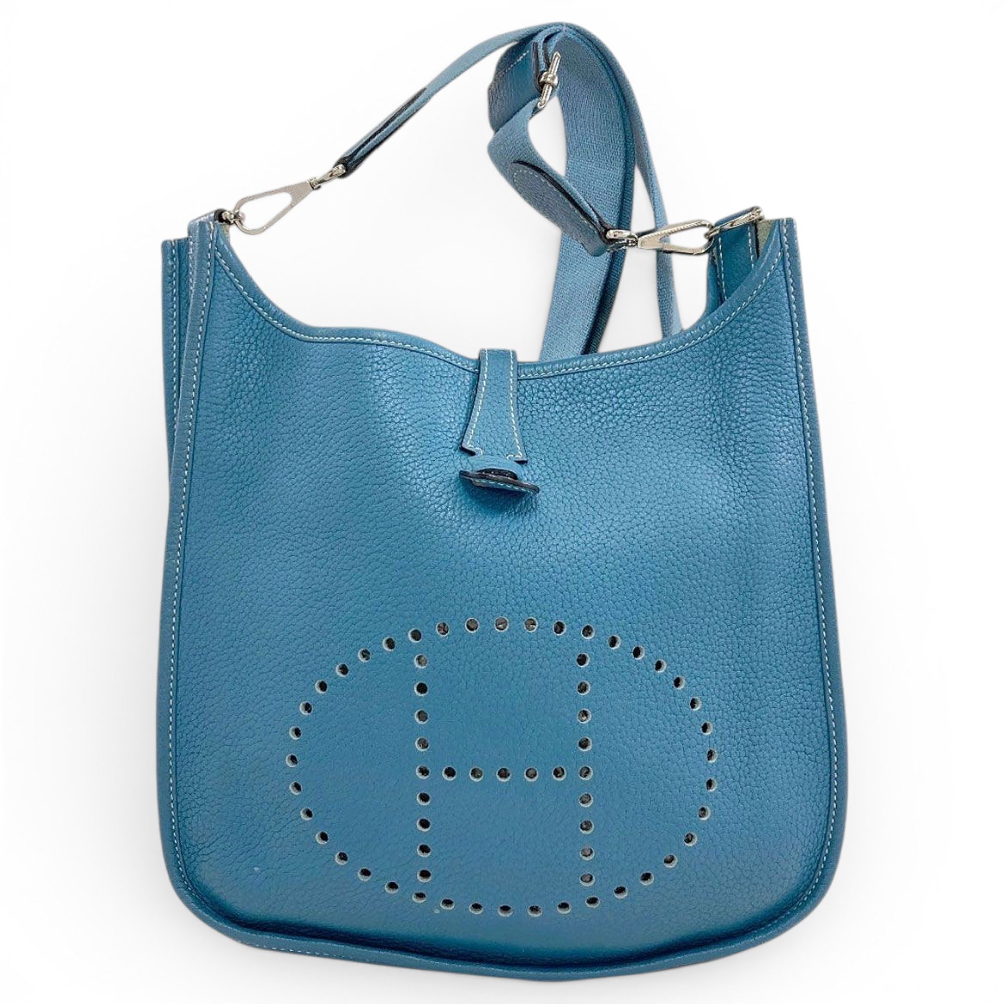 Evelyne leather handbag