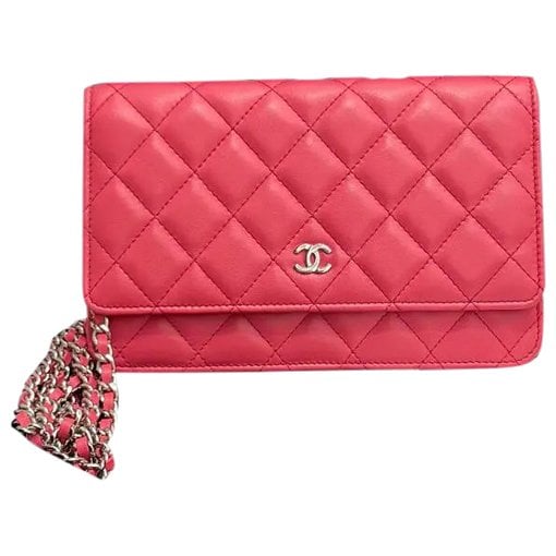 Wallet On Chain Timeless/Classique leather crossbody bag
