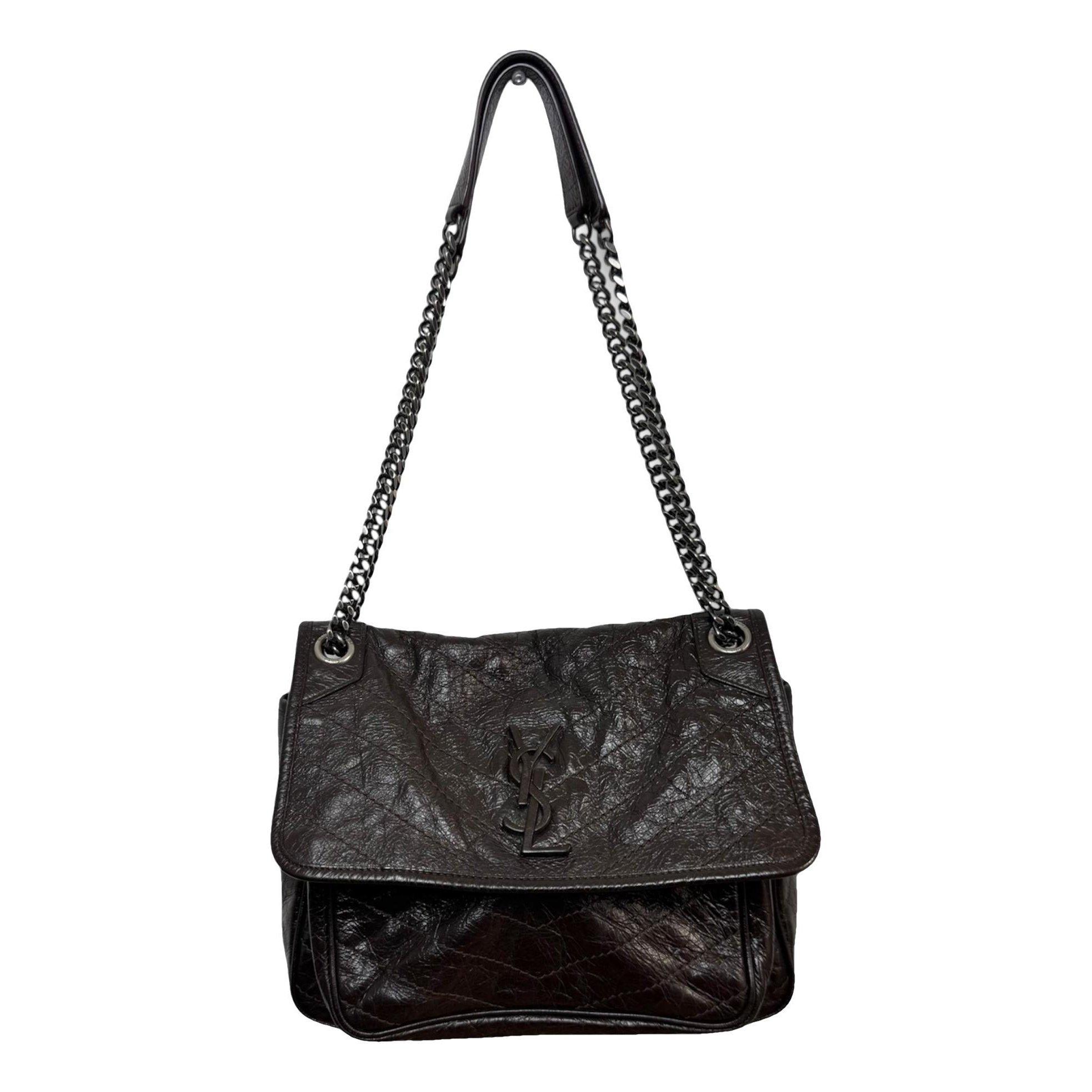 Niki leather crossbody bag