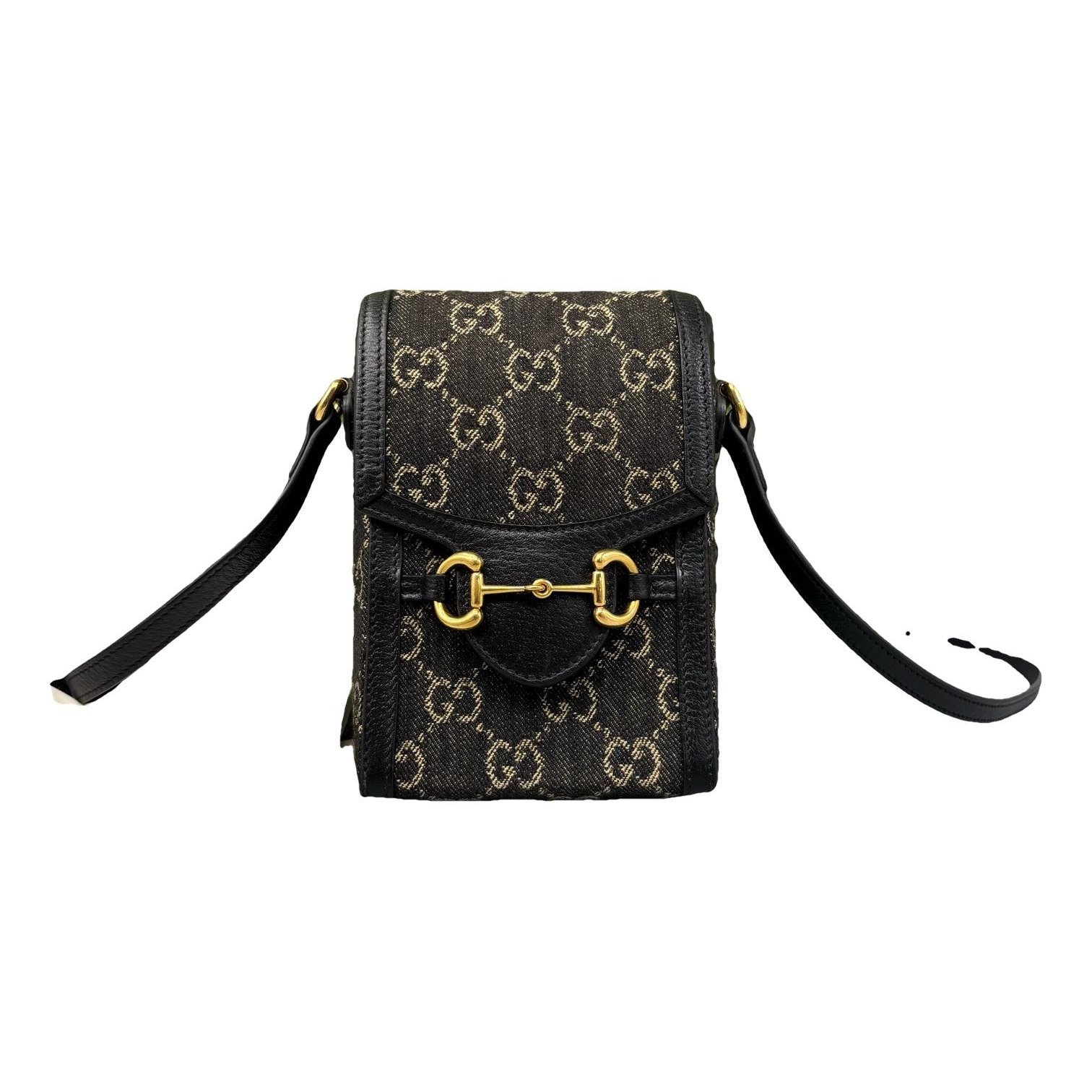 Horsebit 1955 Vertical leather handbag