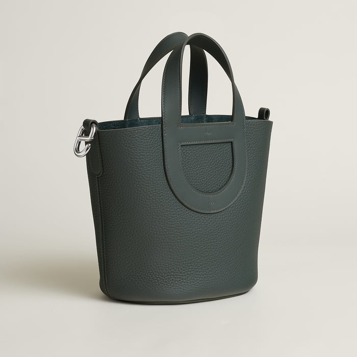 Vert Mangrove Hermès In-the-loop 18 Bag