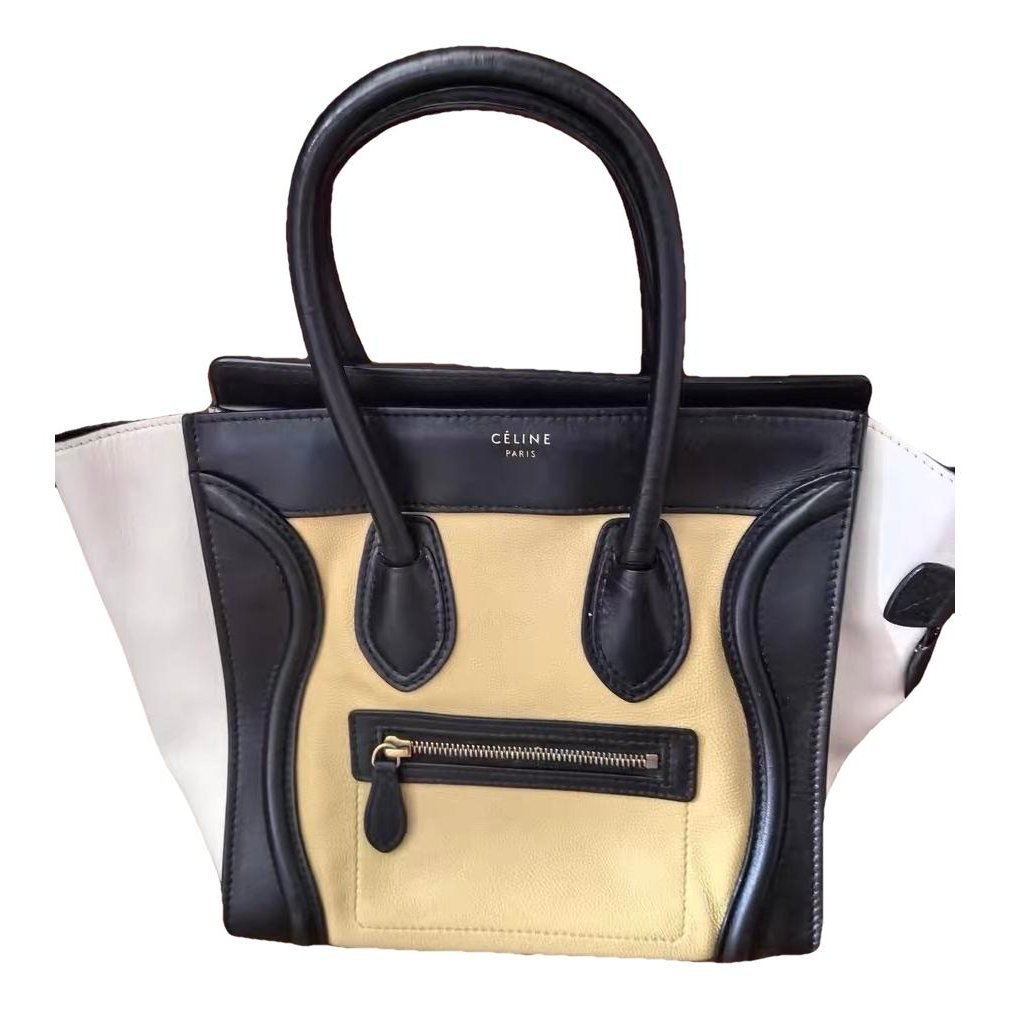 Luggage leather handbag