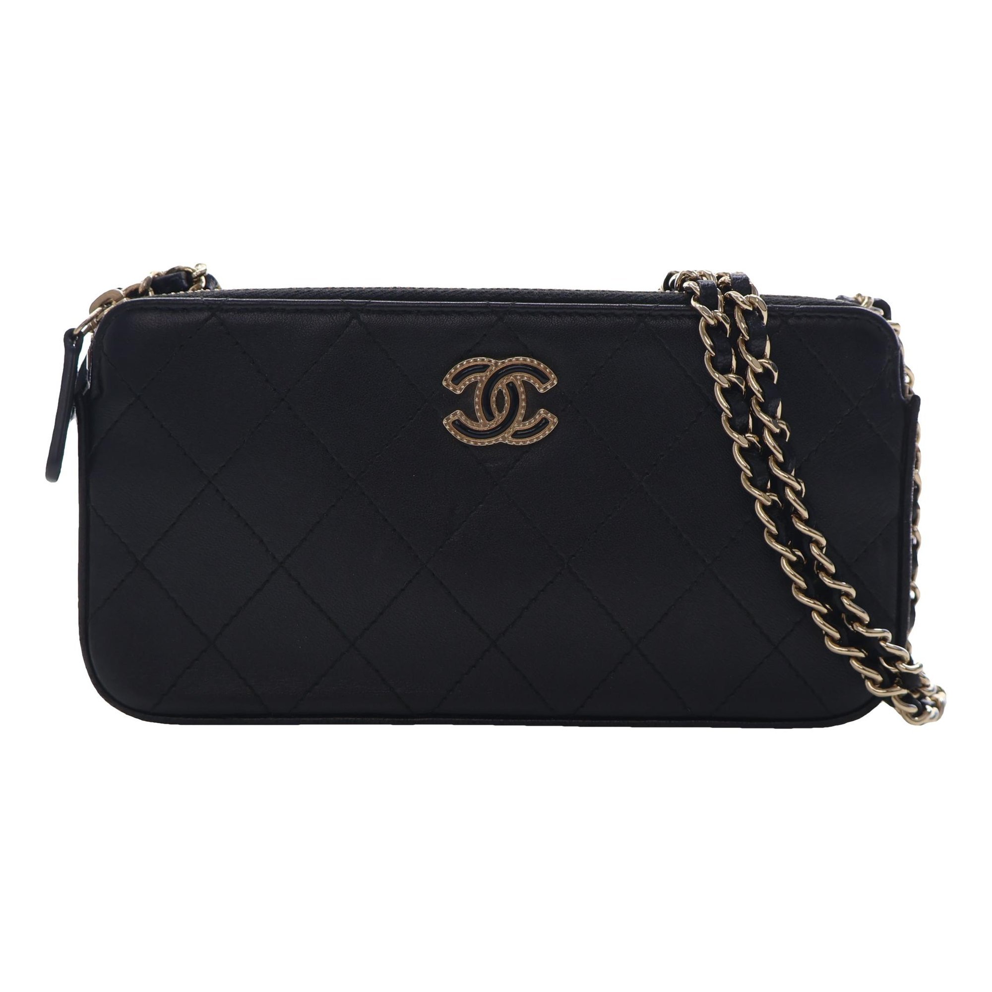 Leather crossbody bag